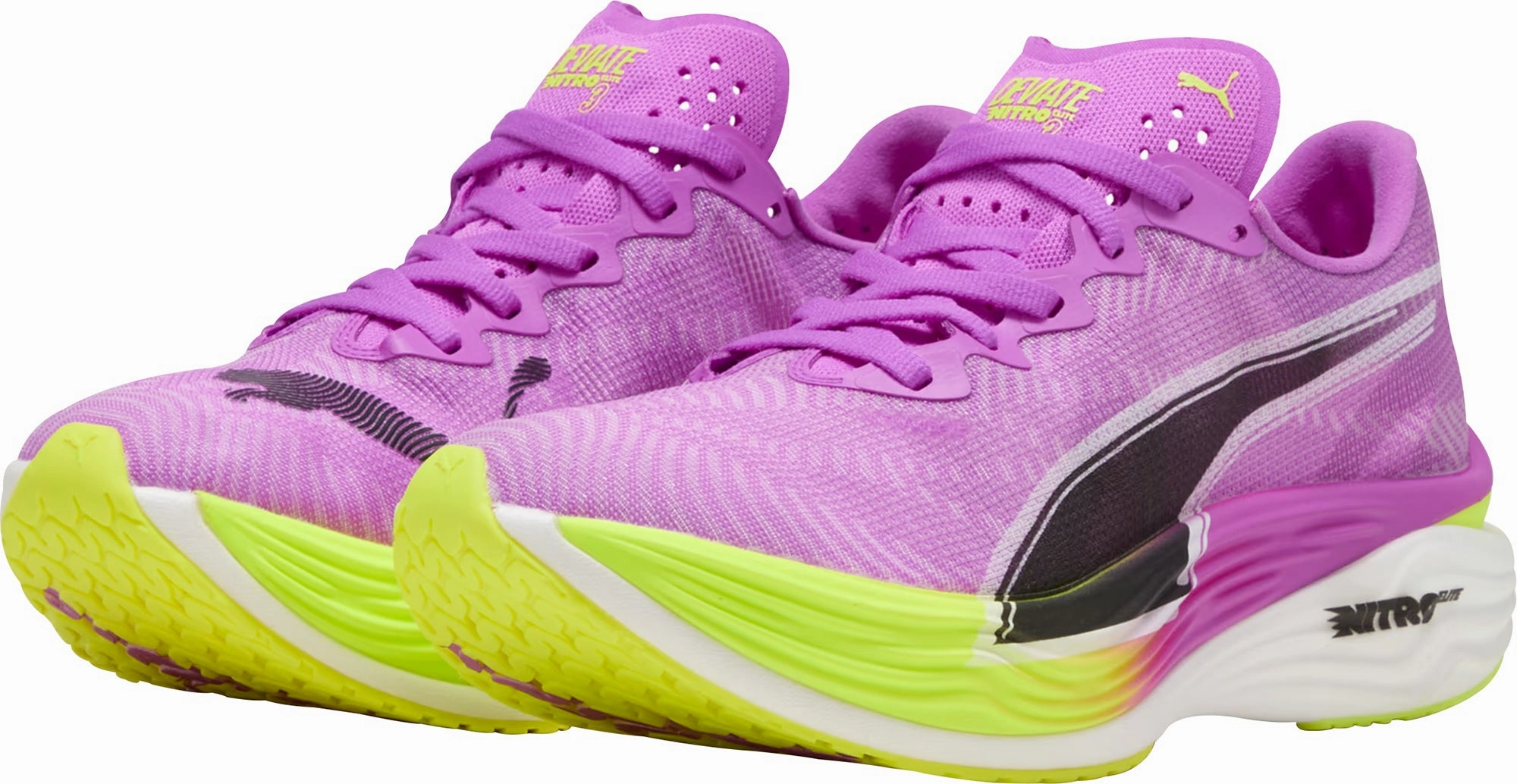 Puma Deviate Nitro Elite 3 Womens Running Shoes - Purple Elite Speed Runners