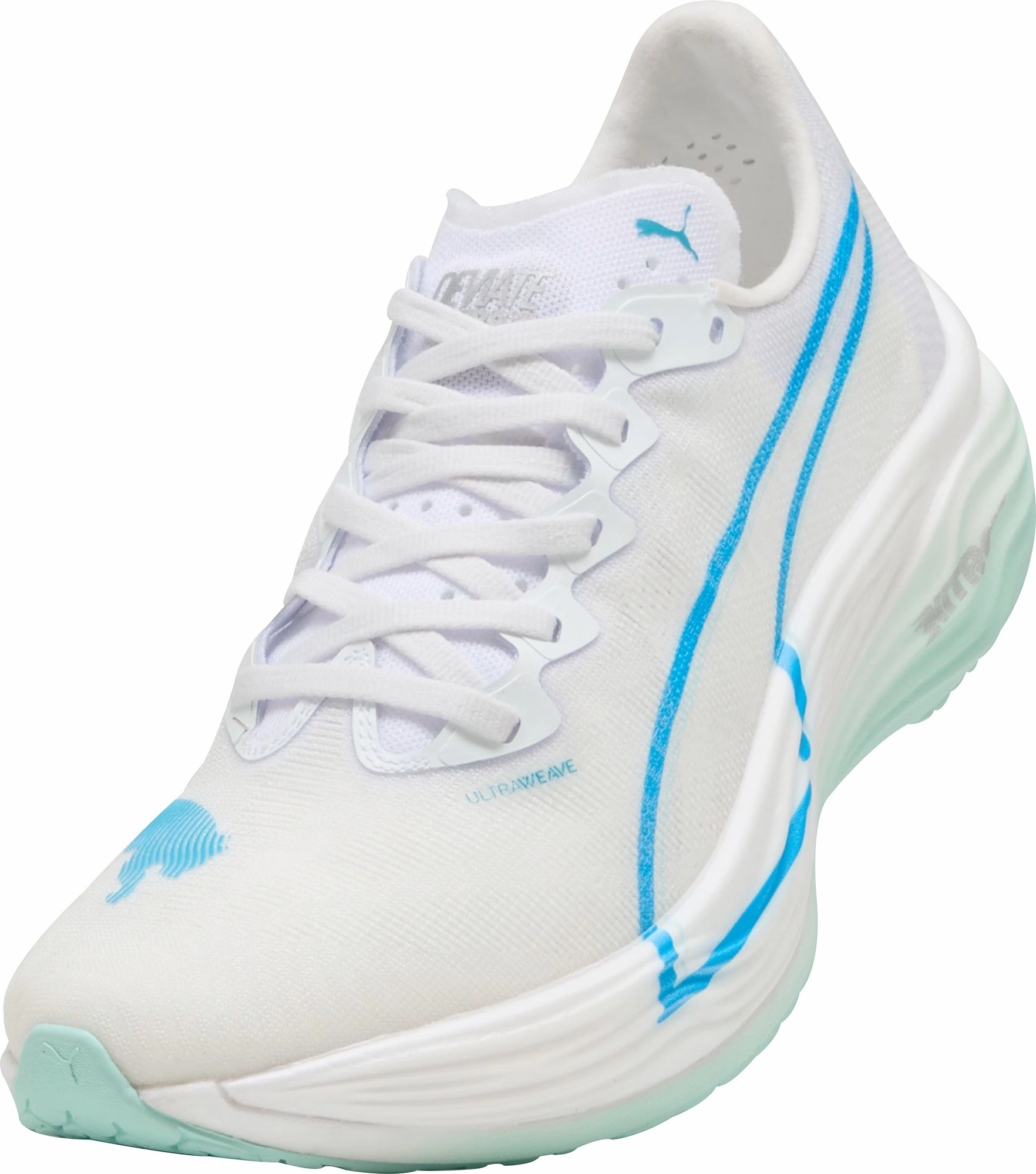 Puma Deviate Nitro Elite 3 Womens Running Shoes - White Elite Speed Runners
