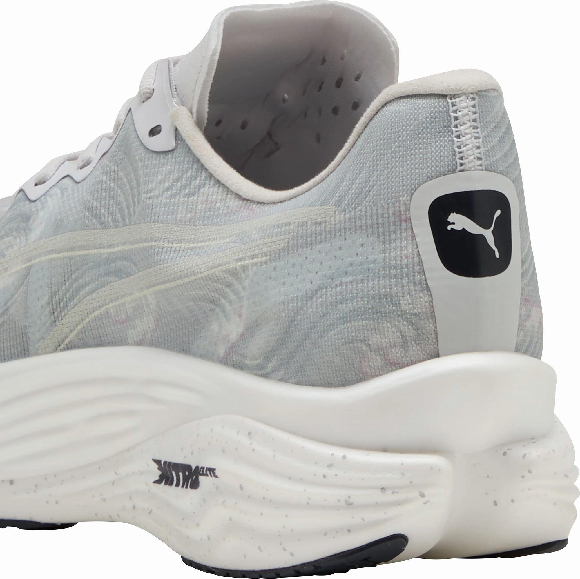 Puma Deviate Nitro Elite 3 X SAYSKY Mens Running Shoes - Grey Elite Speed Runners