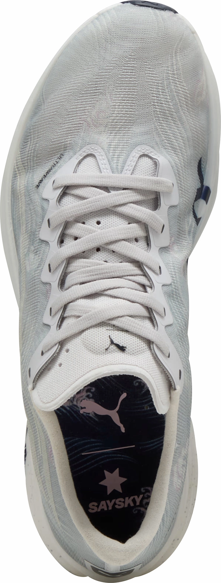 Puma Deviate Nitro Elite 3 X SAYSKY Womens Running Shoes - Grey Elite Speed Runners