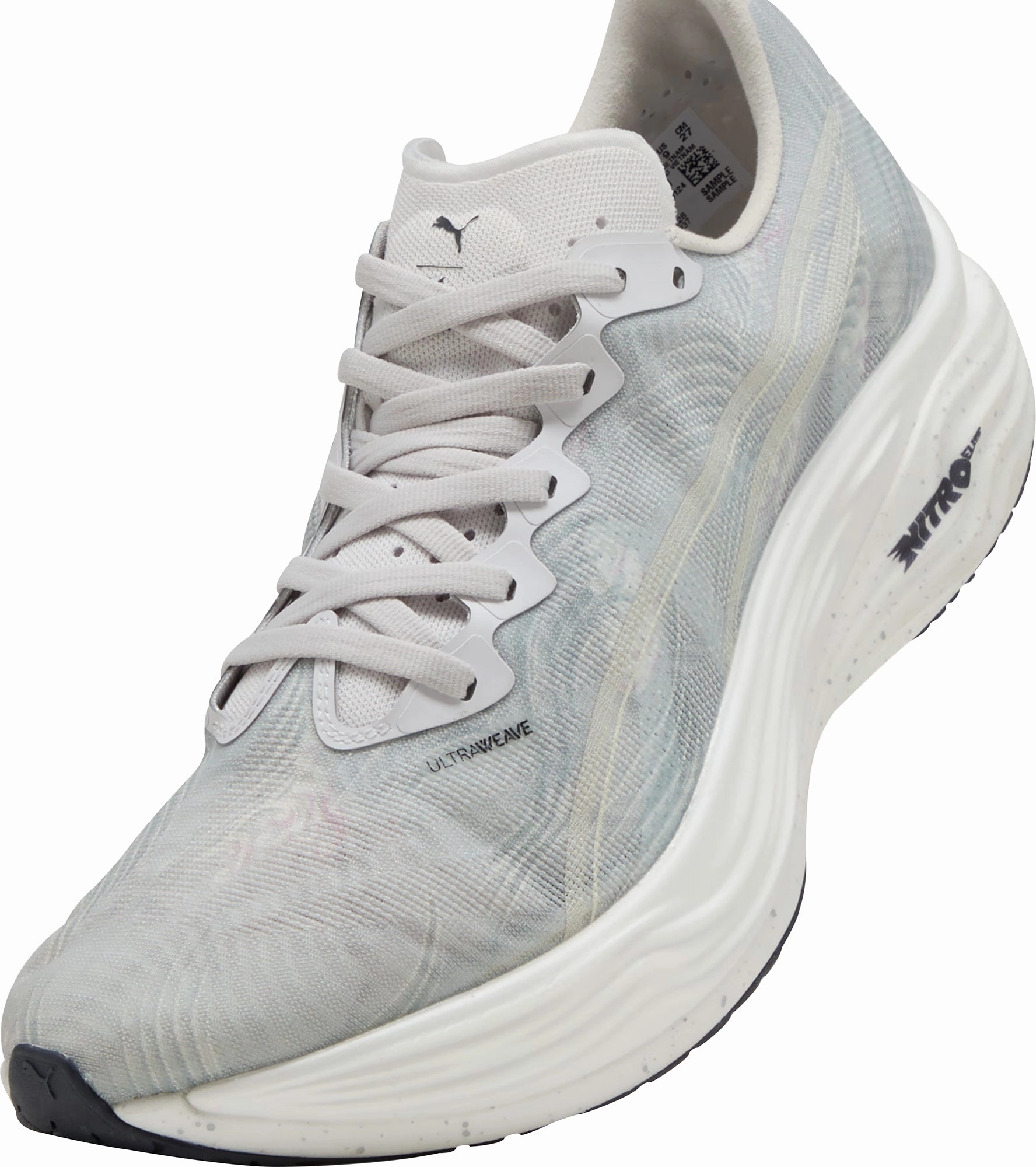 Puma Deviate Nitro Elite 3 X SAYSKY Womens Running Shoes - Grey Elite Speed Runners