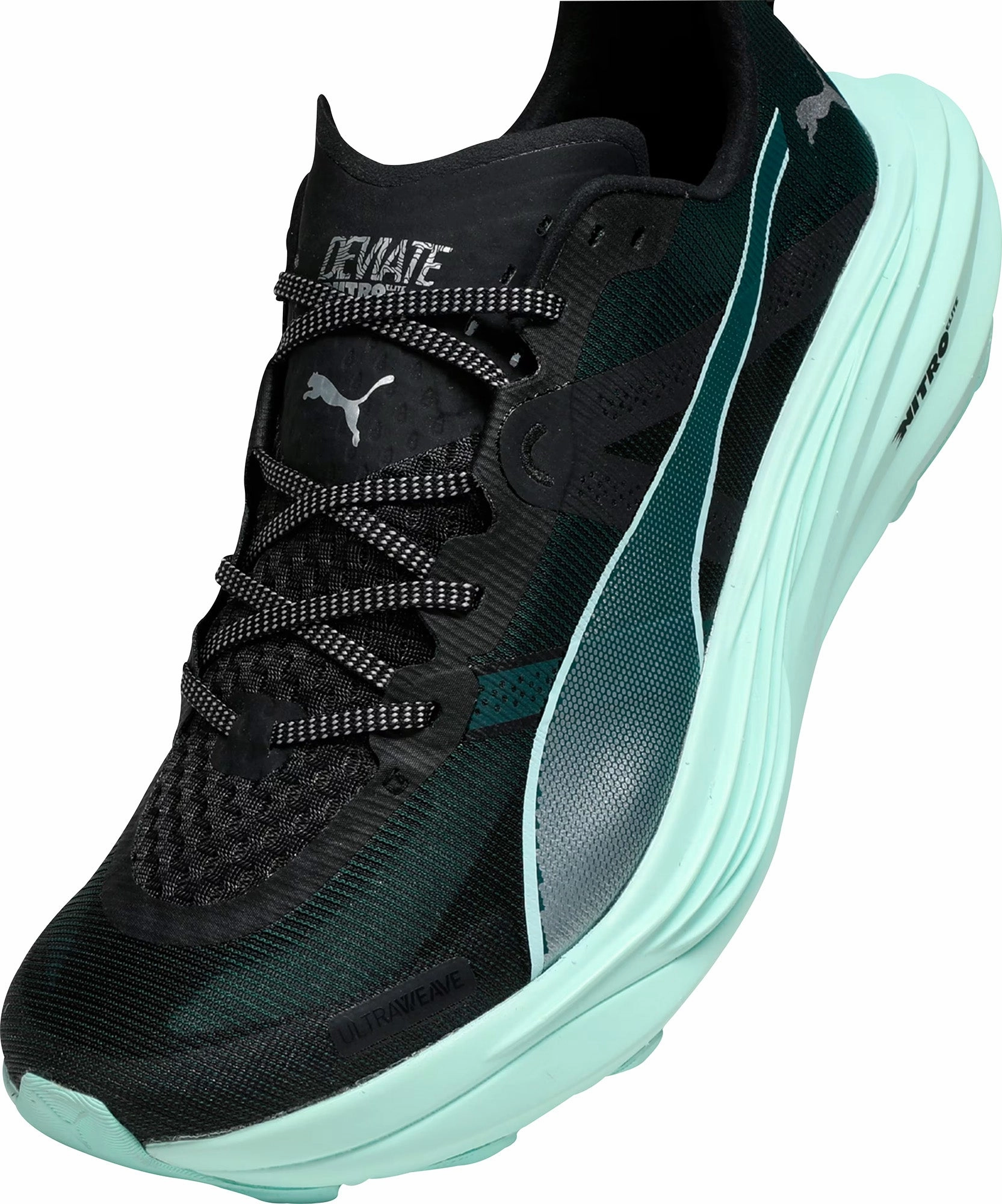 Puma Deviate Nitro Elite Mens Trail Running Shoes - Green Elite Speed Runners