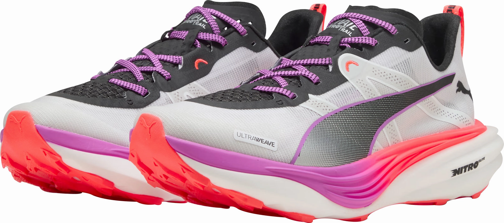 Puma Deviate Nitro Elite Mens Trail Running Shoes - White Elite Speed Runners