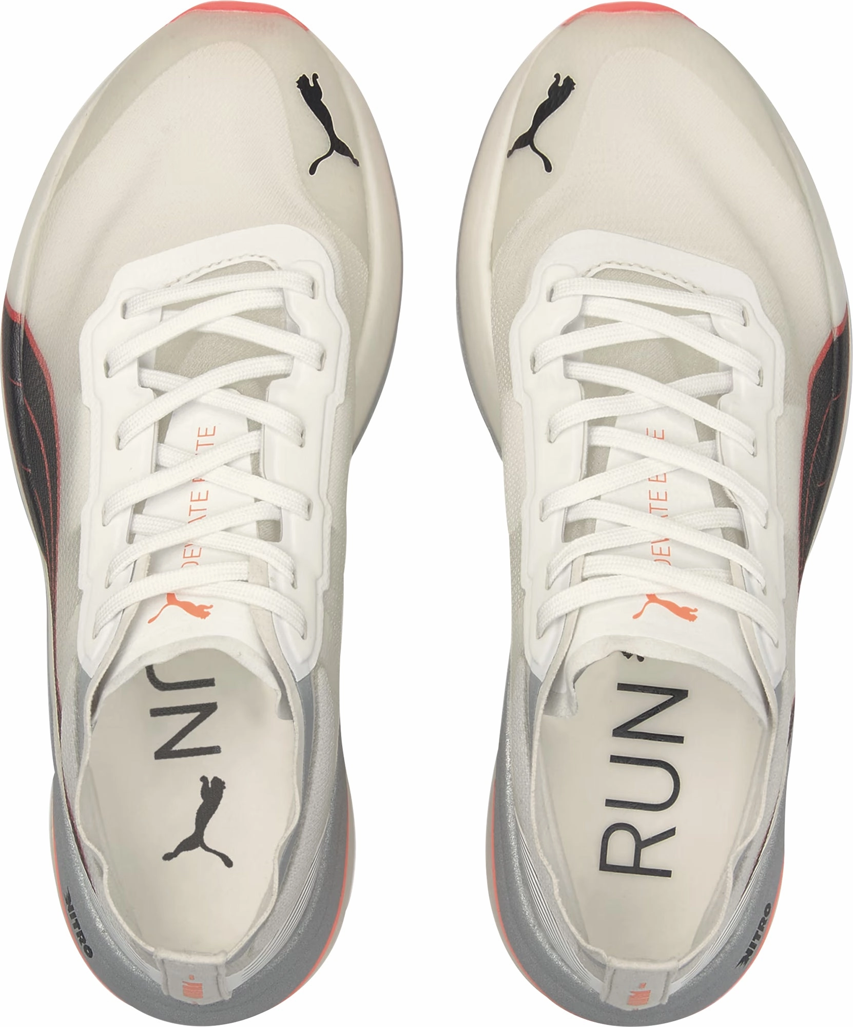 Puma Deviate Nitro Elite Racer Womens Running Shoes - White Elite Speed Runners