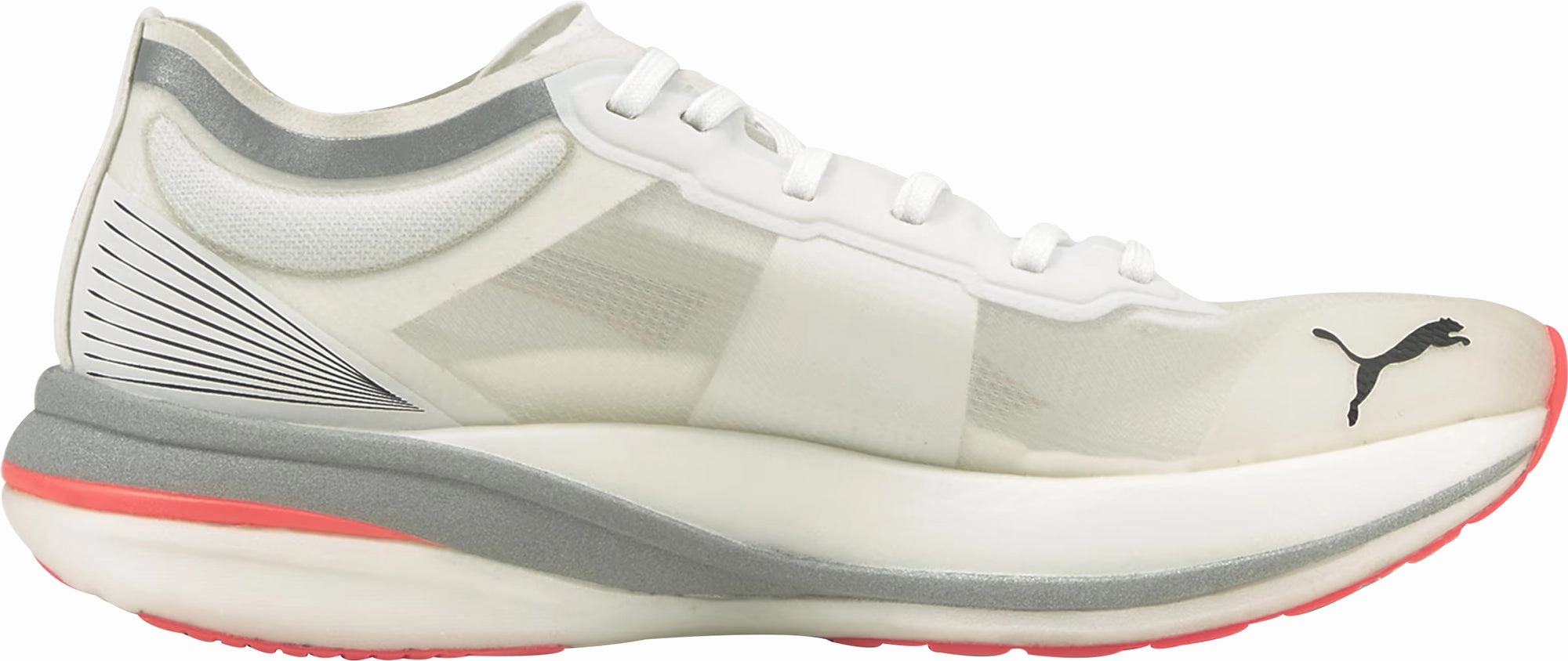 Puma Deviate Nitro Elite Racer Womens Running Shoes - White Elite Speed Runners