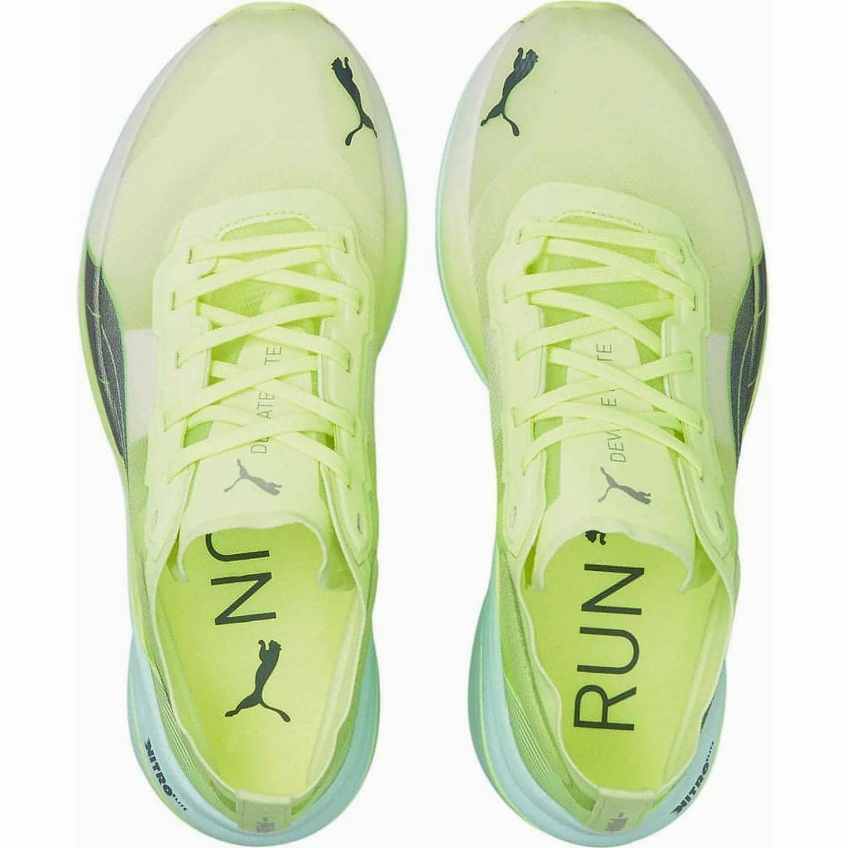 Puma Deviate Nitro Elite Racer Womens Running Shoes - Yellow Elite Speed Runners