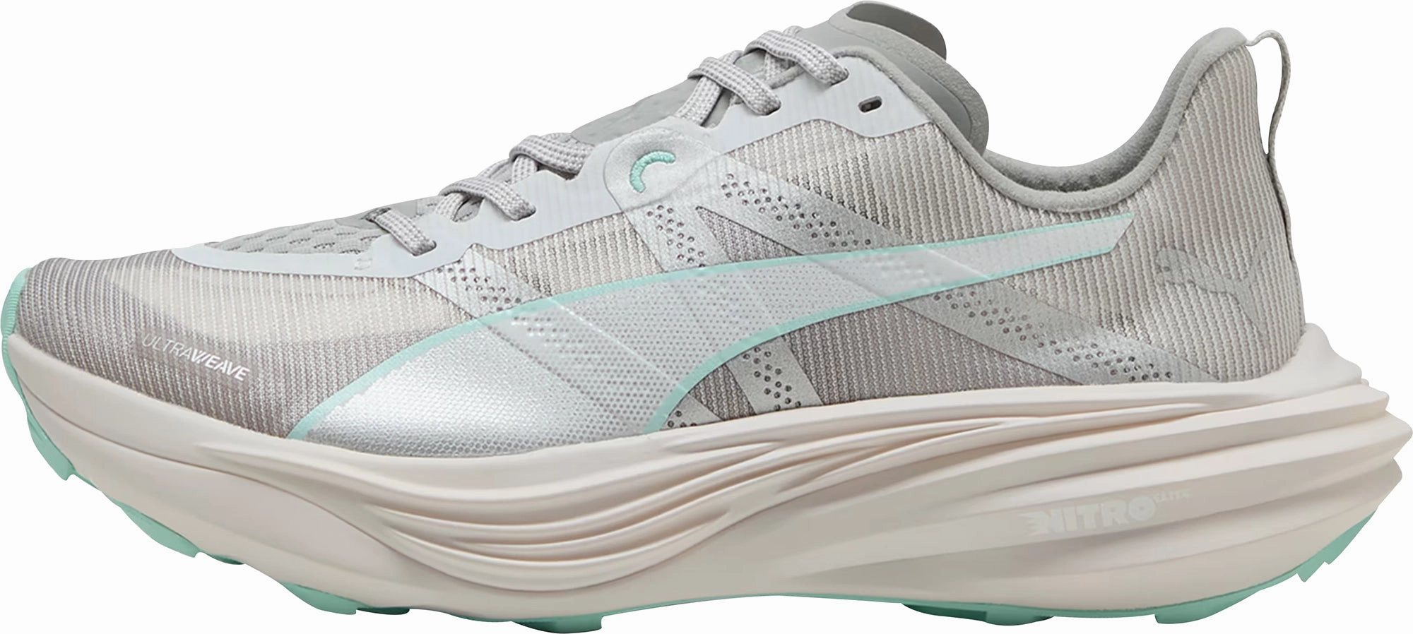 Puma Deviate Nitro Elite Womens Trail Running Shoes - Grey Puma Deviate Nitro design