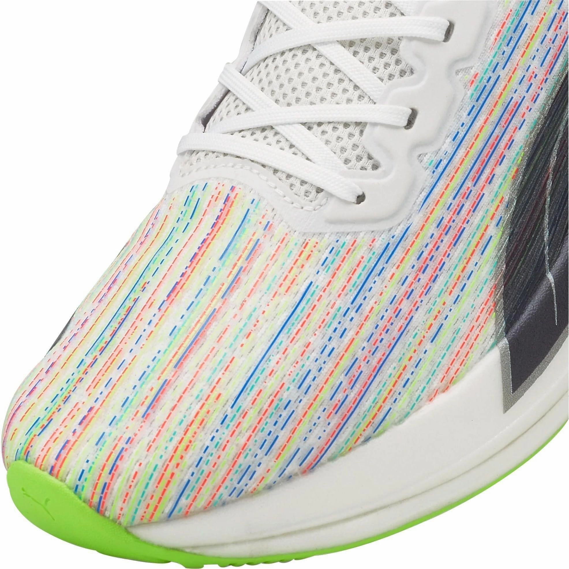 Puma Deviate Nitro Spectra Mens Running Shoes - White Elite Speed Runners