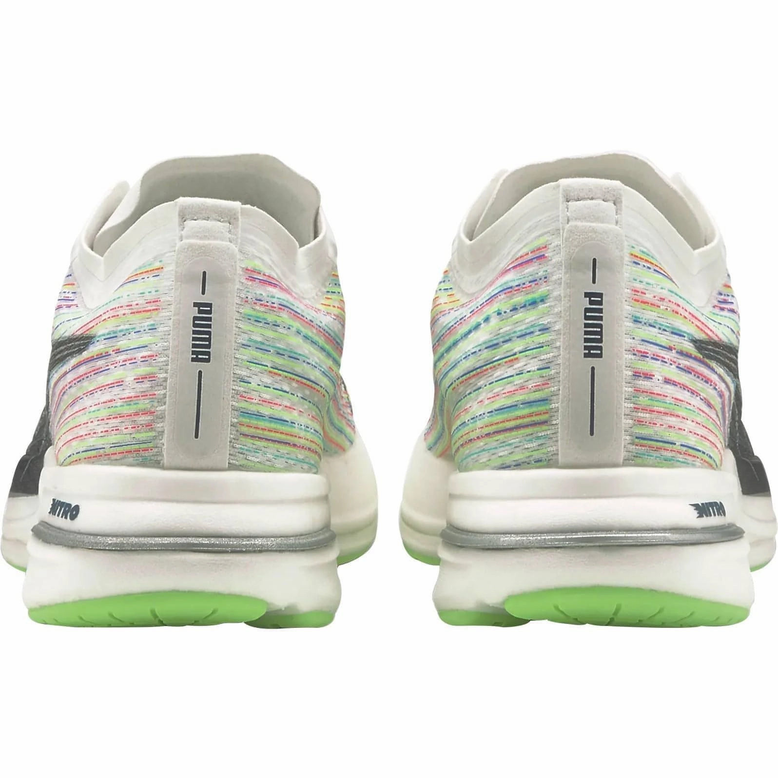 Puma Deviate Nitro Spectra Mens Running Shoes - White Elite Speed Runners