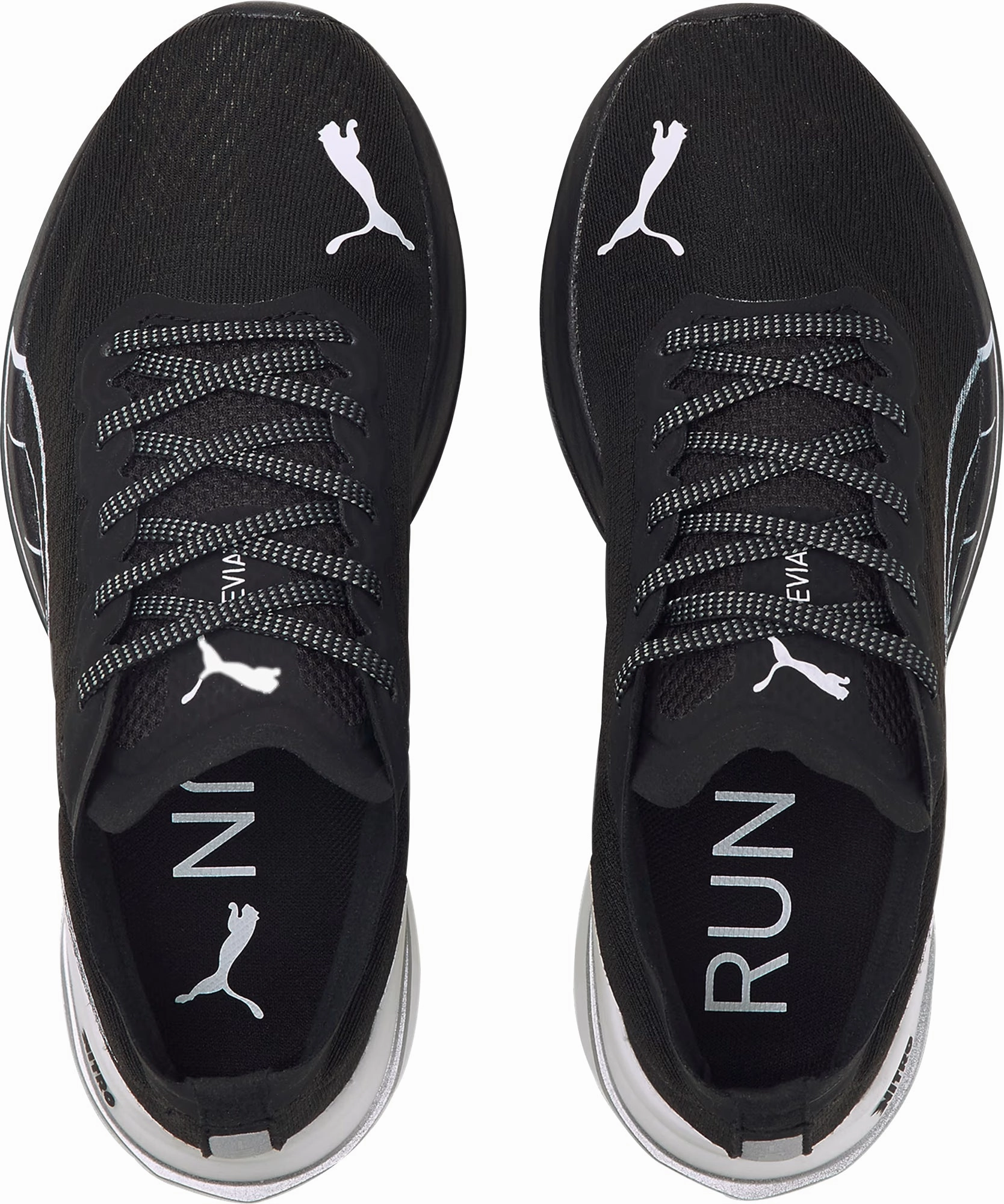 Puma Deviate Nitro Womens Running Shoes - Black Elite Speed Runners