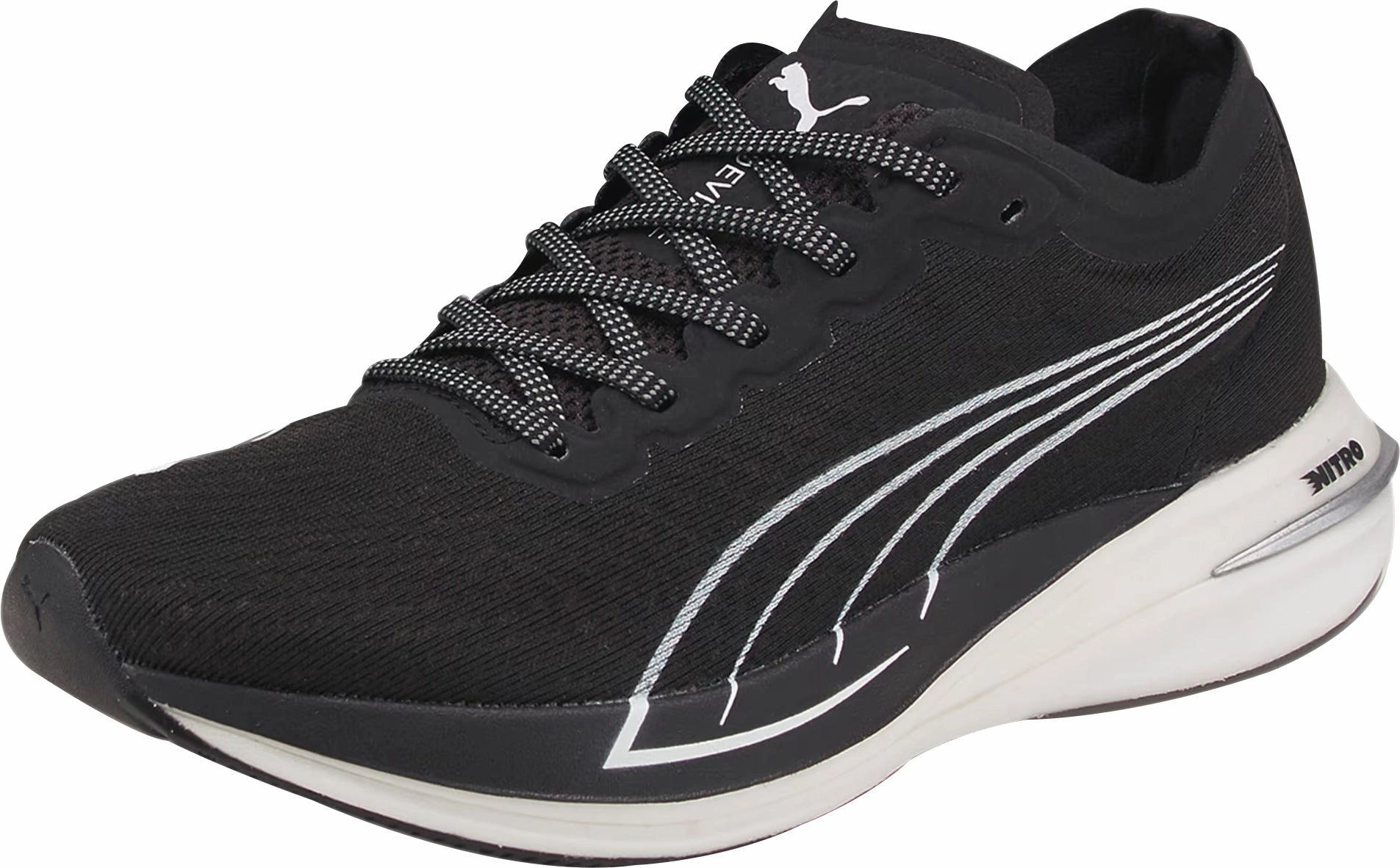 Puma Deviate Nitro Womens Running Shoes - Black Elite Speed Runners
