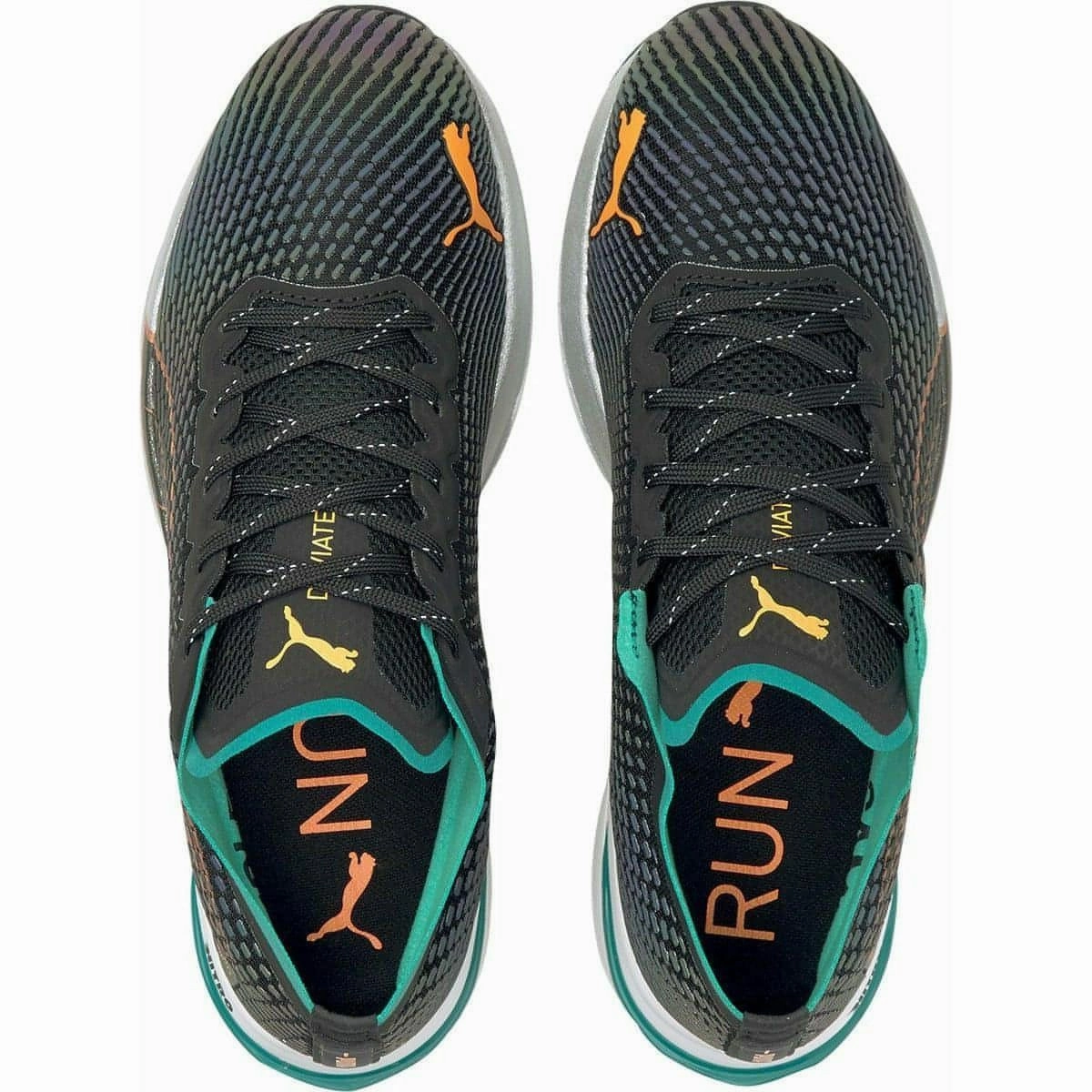 Puma Deviate Nitro WTR Mens Running Shoes - Black Elite Speed Runners