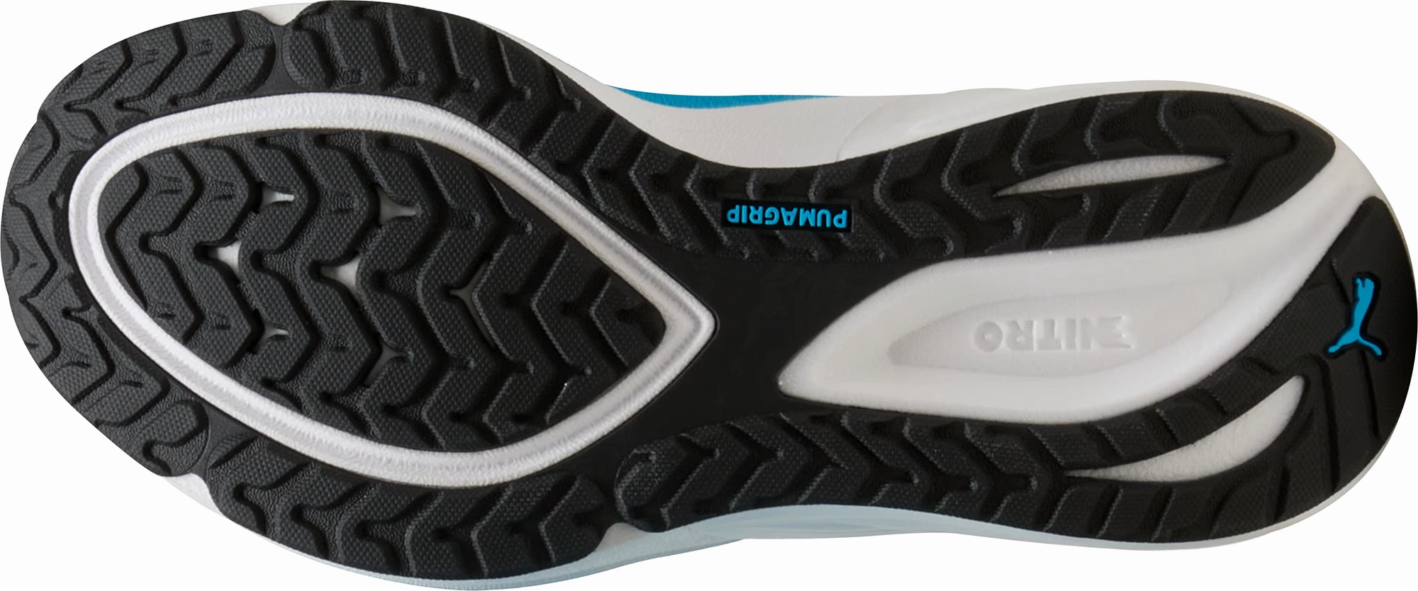 Puma Electrify Nitro 4 Junior Running Shoes - Blue Performance Fit Sneakers
