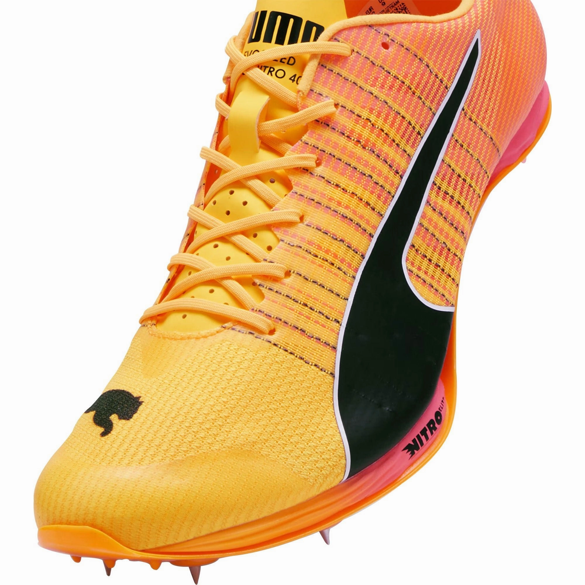 Puma evoSpeed 400 Nitro 2 Running Spikes - Orange Bold Sneakers