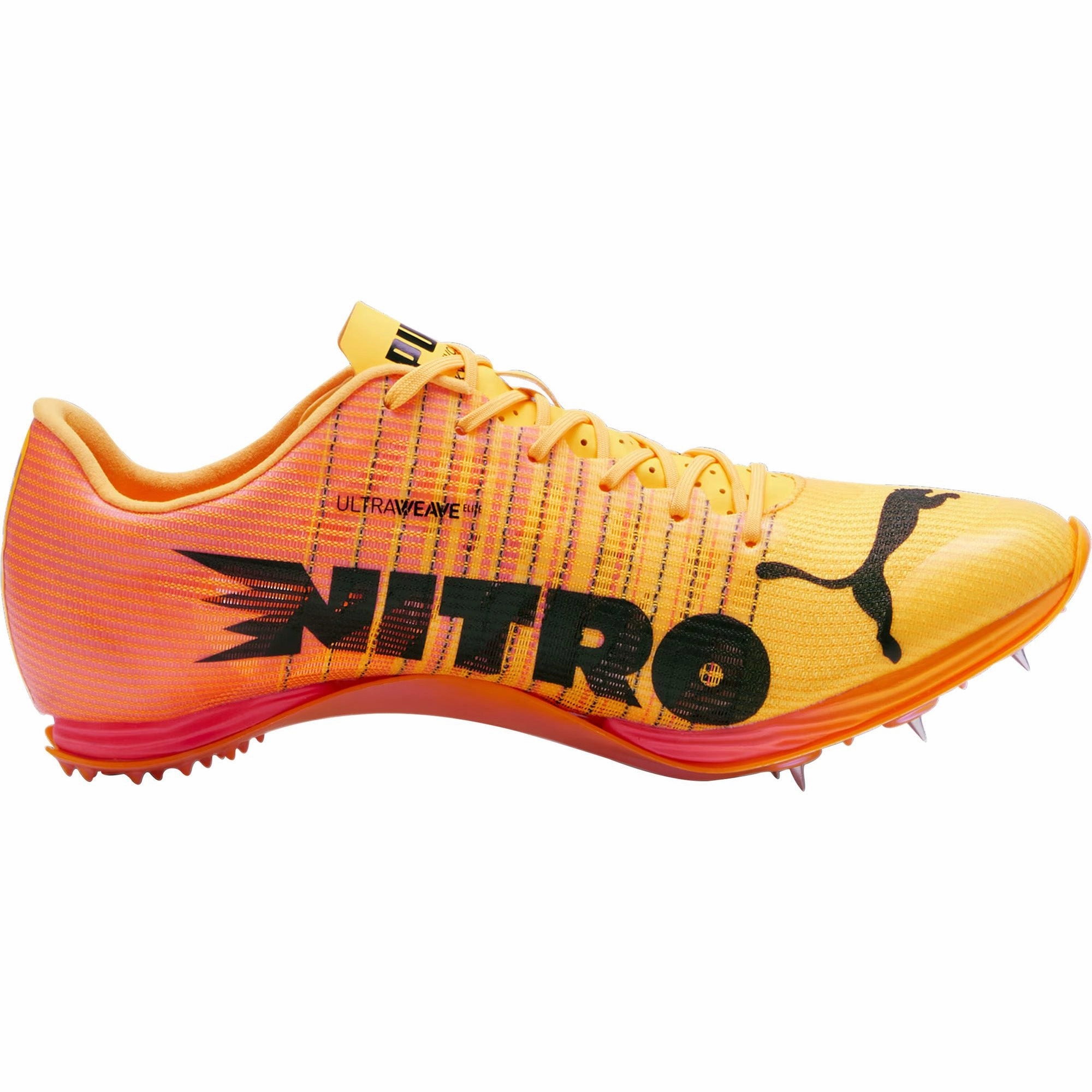 Puma evoSpeed 400 Nitro 2 Running Spikes - Orange Bold Sneakers