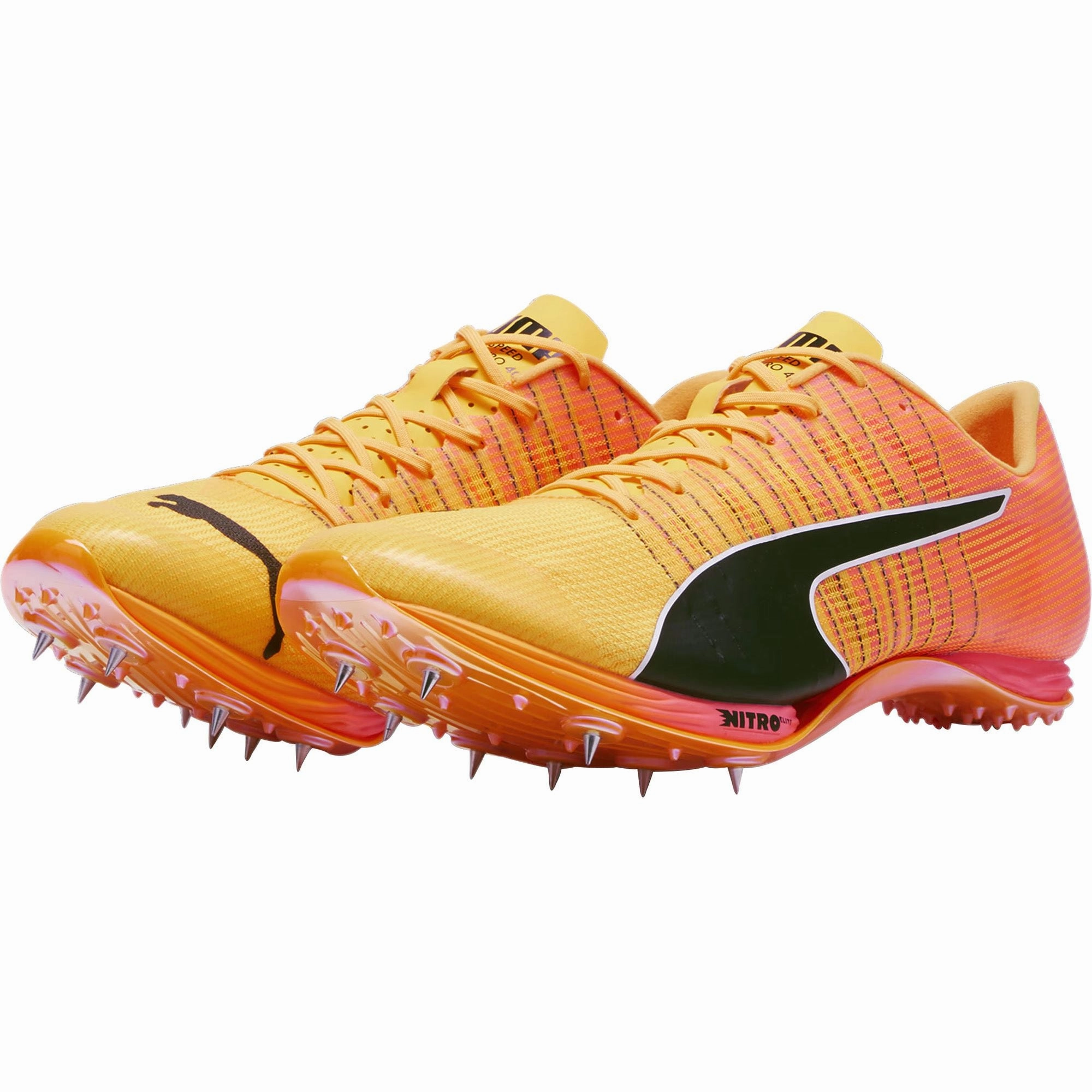 Puma evoSpeed 400 Nitro 2 Running Spikes - Orange Bold Sneakers