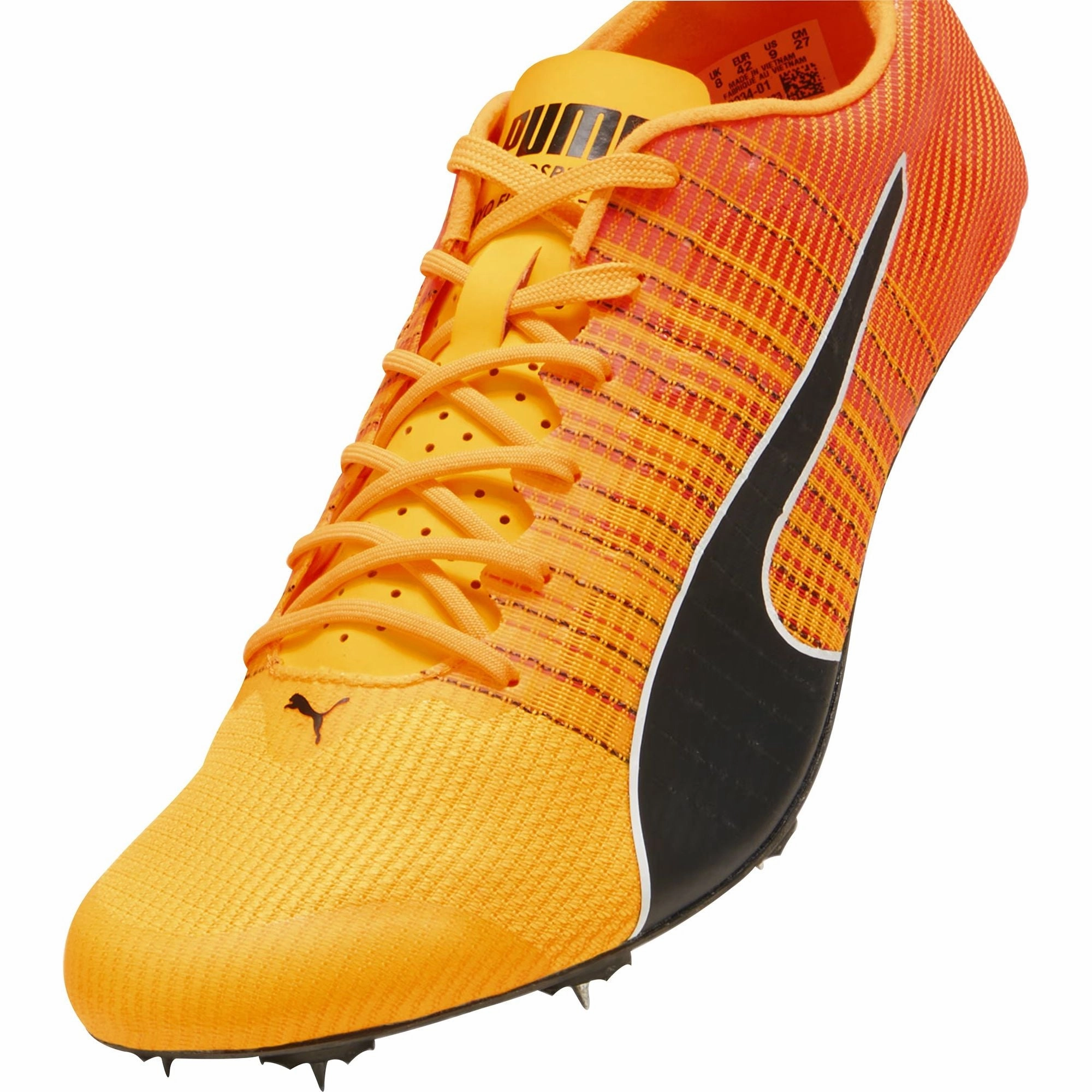 Puma evoSpeed Future Faster   4 Running Spikes - Orange Cozy Footwear