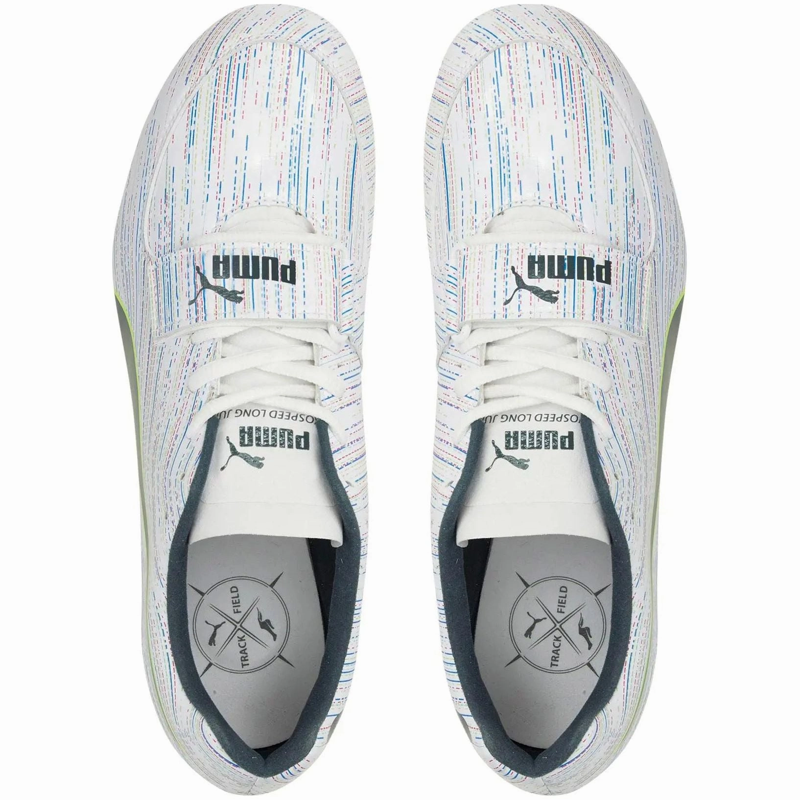 Puma evoSpeed Long Jump 9 Field Event Spikes - White Cozy Footwear