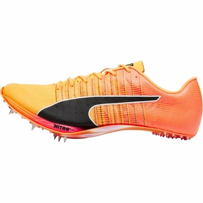 Puma evoSpeed Sprint Nitro 2 Running Spikes - Orange Puma athletic shoes for urban lifestyle