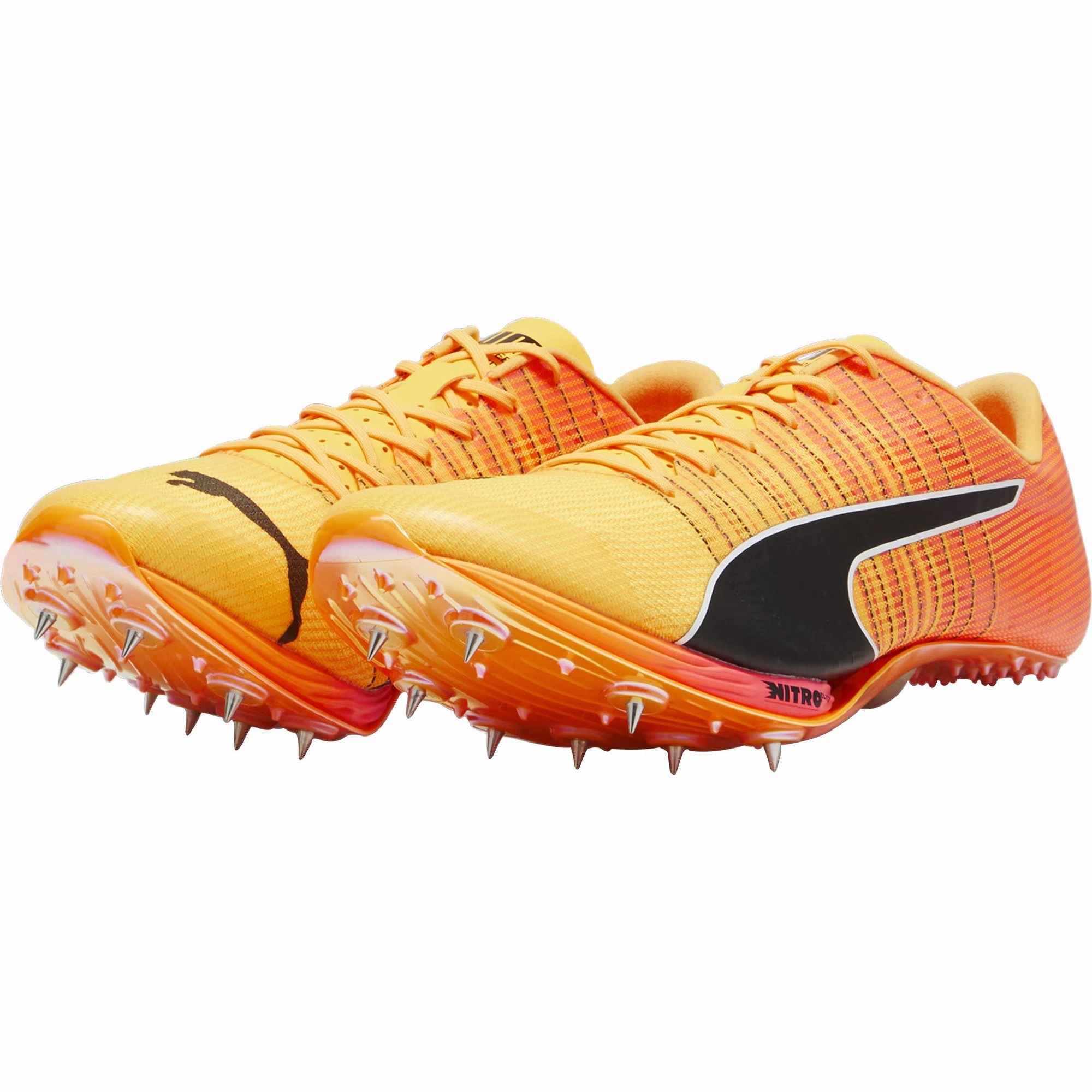 Puma evoSpeed Sprint Nitro 2 Running Spikes - Orange Bold Sneakers