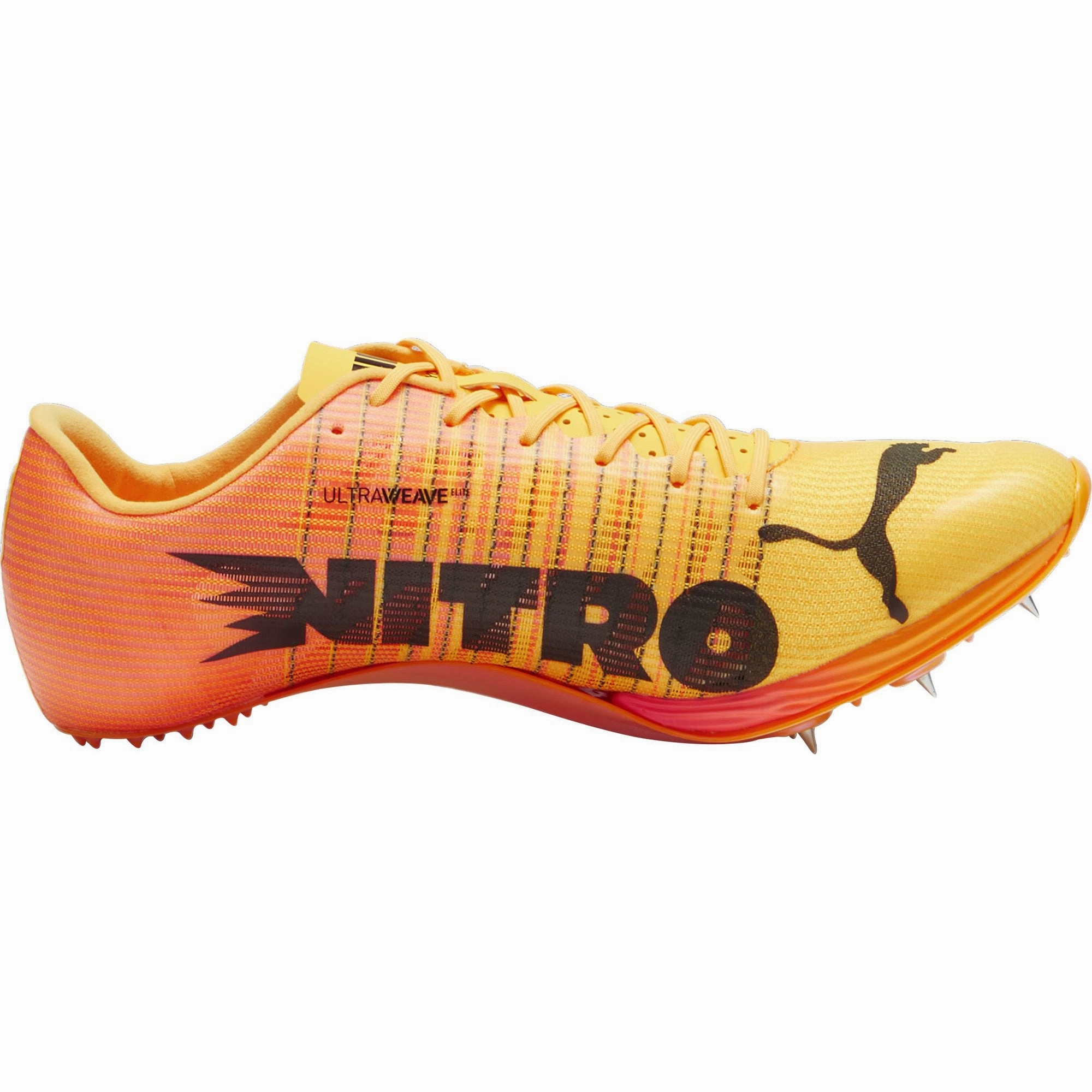 Puma evoSpeed Sprint Nitro 2 Running Spikes - Orange Bold Sneakers