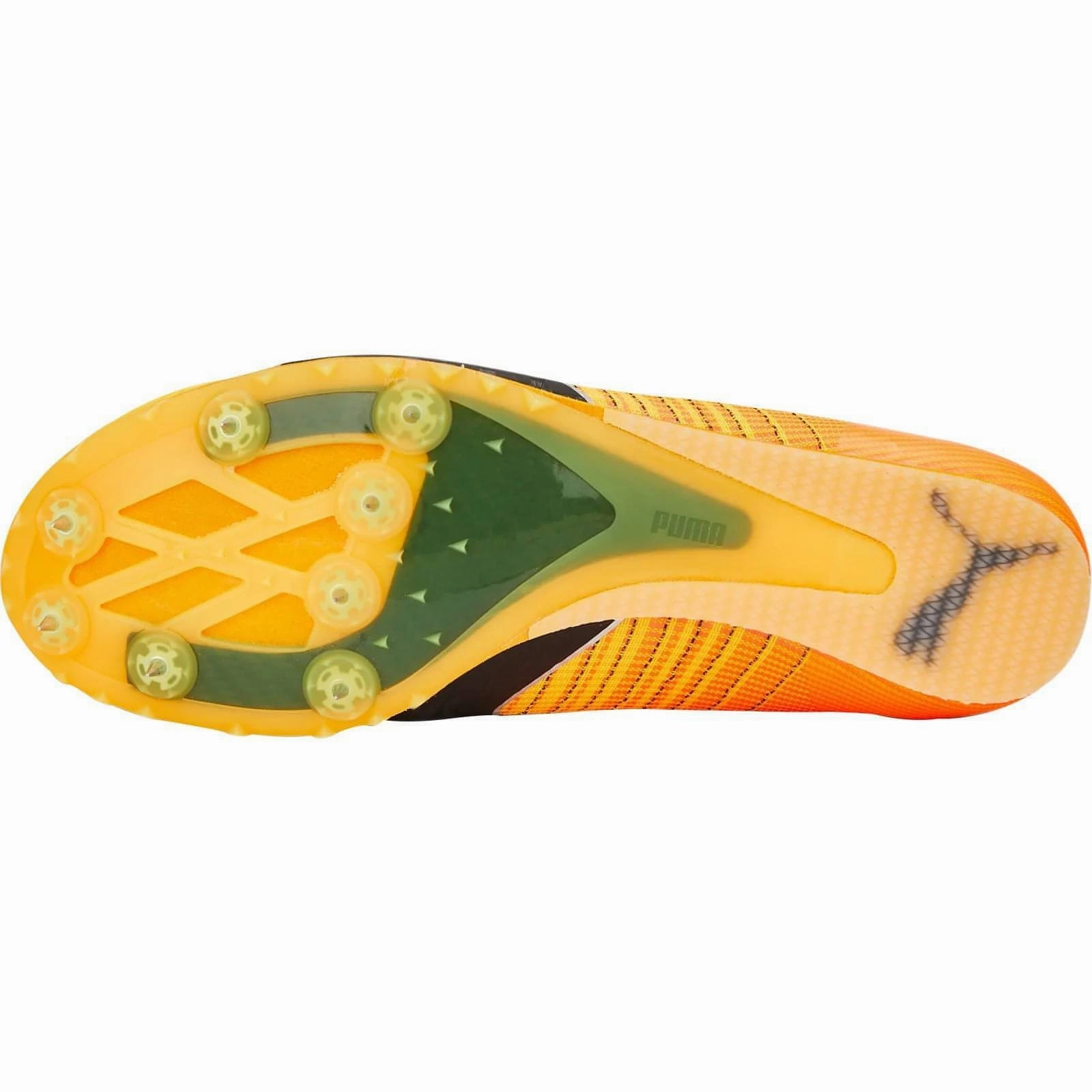 Puma evoSpeed Tokyo Future 4 Jump Field Event Spikes - Orange Cozy Footwear