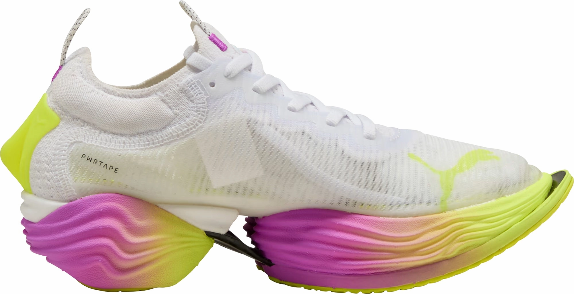 Puma Fast-R Nitro Elite 2 Ekiden Glow Womens Running Shoes - White Bold Sneakers