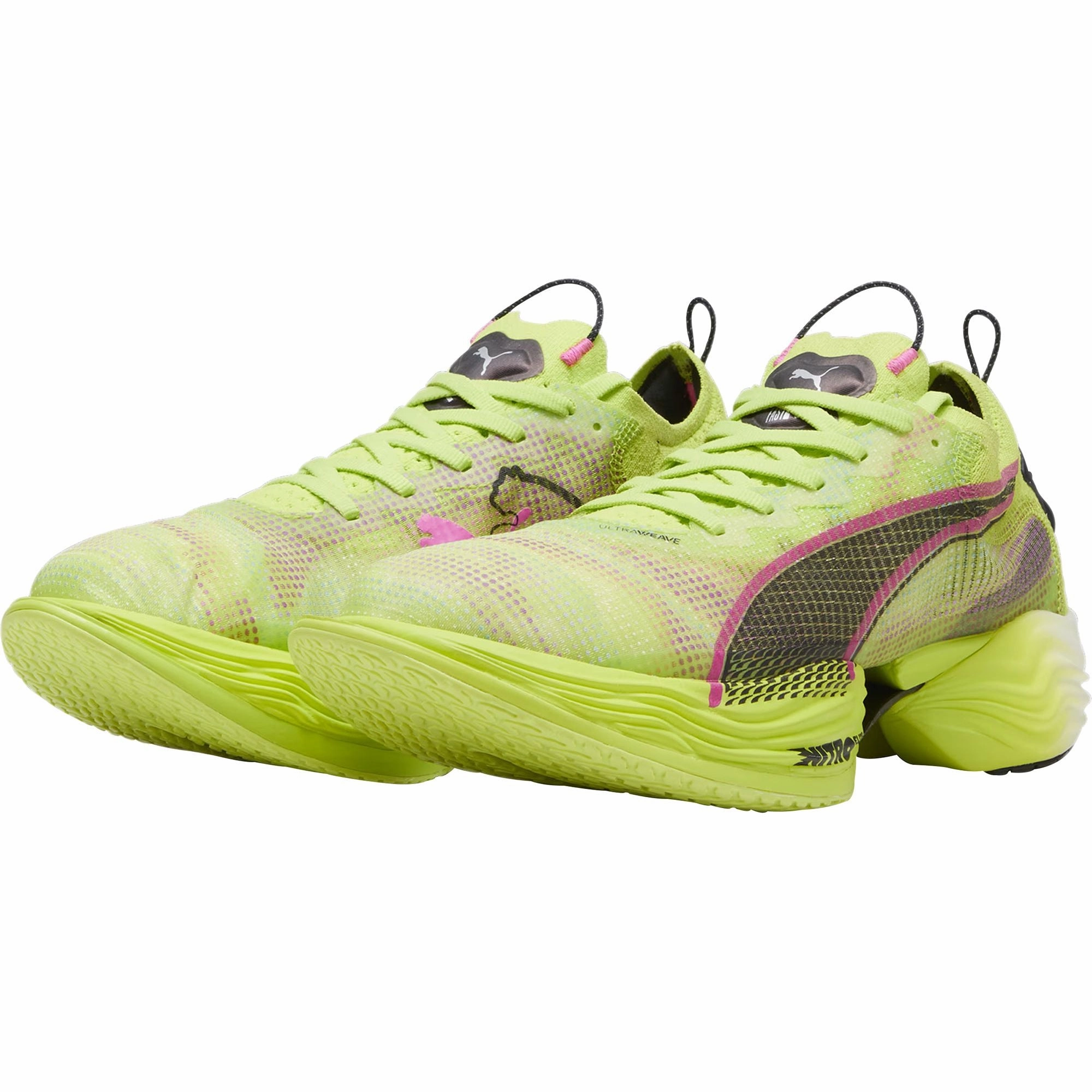 Puma Fast-R Nitro Elite 2 Mens Running Shoes - Green Lightweight Racing Shoes