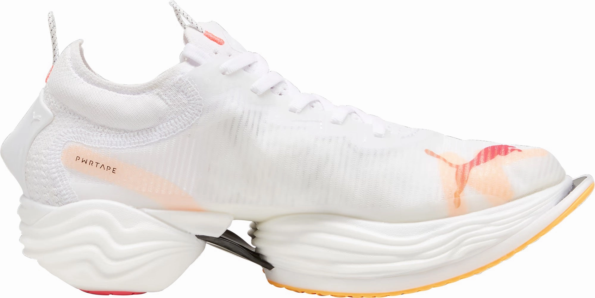Puma Fast-R Nitro Elite 2 Mens Running Shoes - White Bold Sneakers
