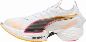 Puma Fast-R Nitro Elite 2 Mens Running Shoes - White Puma athletic shoes for urban lifestyle
