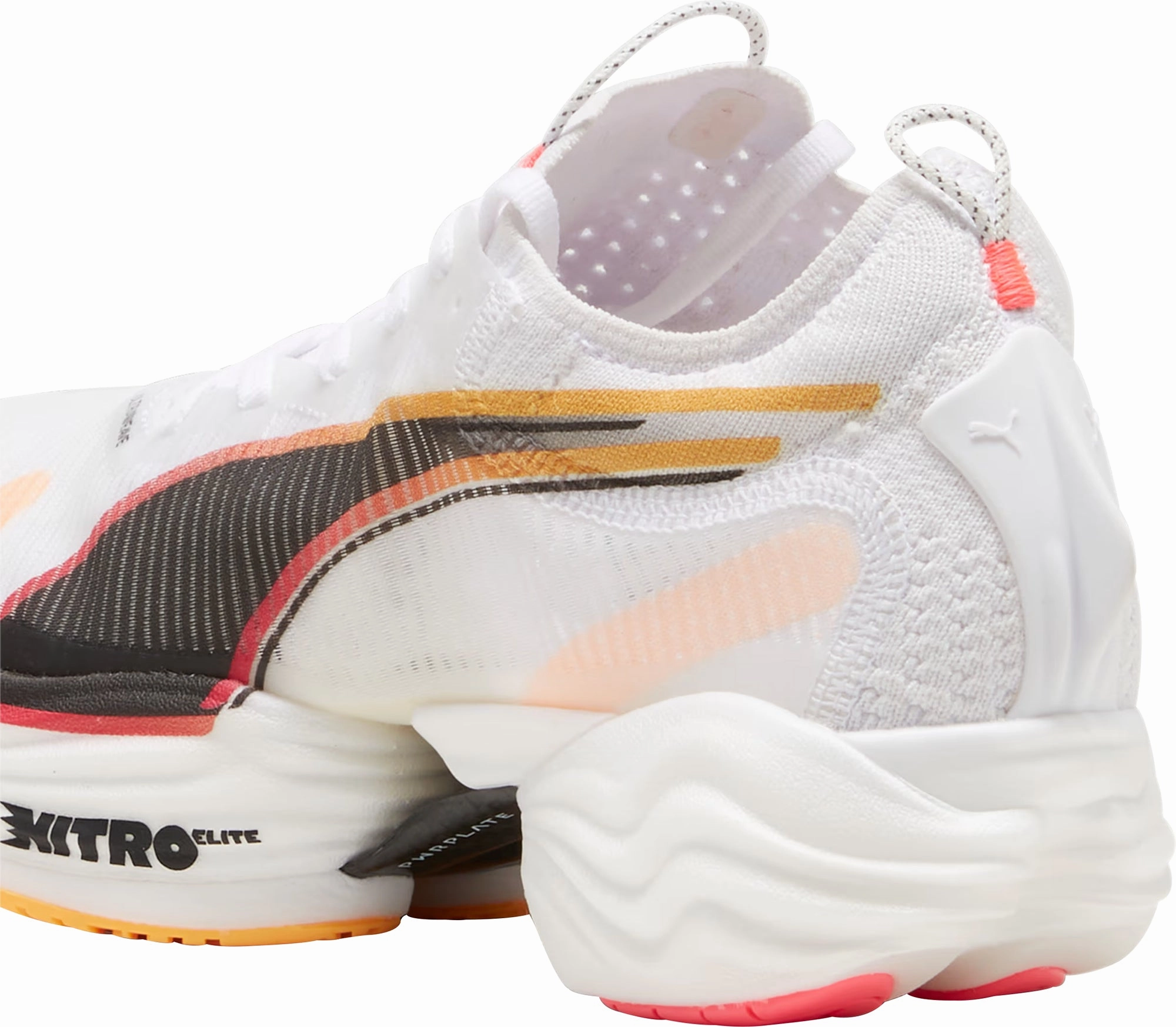 Puma Fast-R Nitro Elite 2 Mens Running Shoes - White Lightweight Racing Shoes