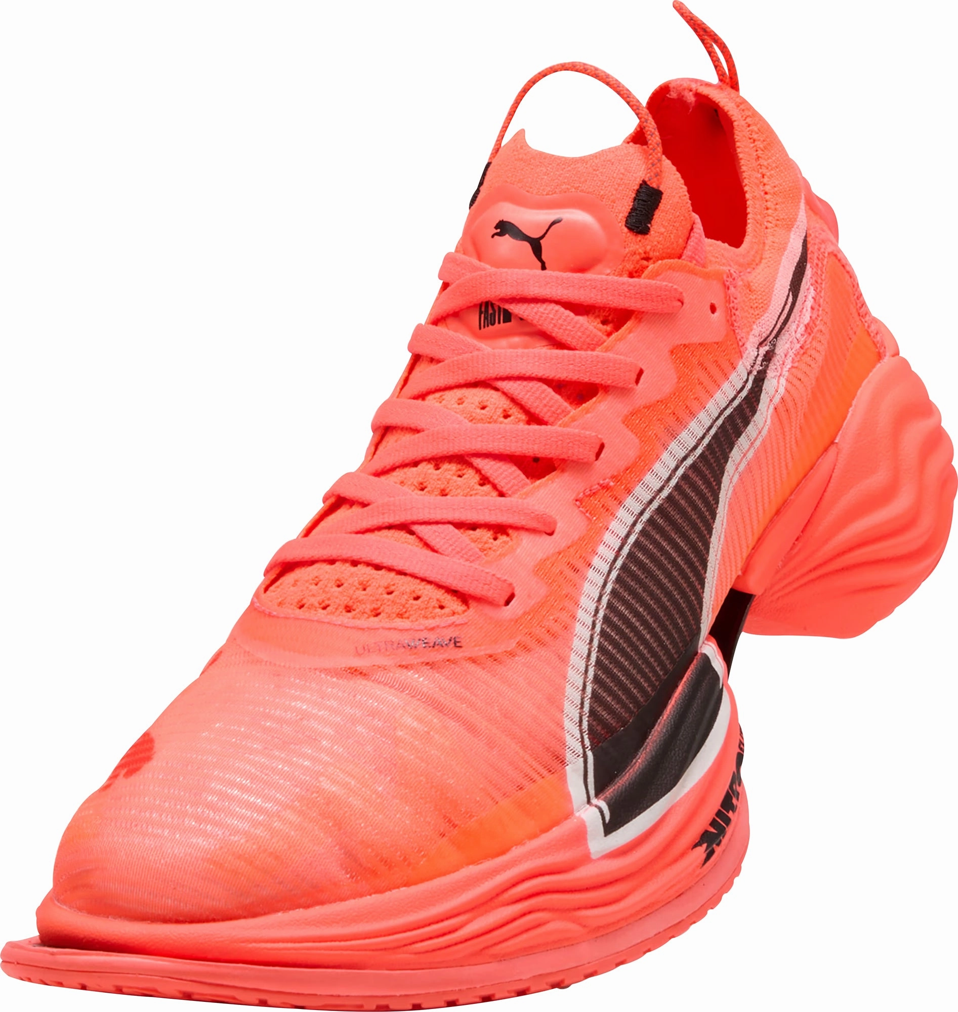 Puma Fast-R Nitro Elite 2 Womens Running Shoes - Red Lightweight Racing Shoes