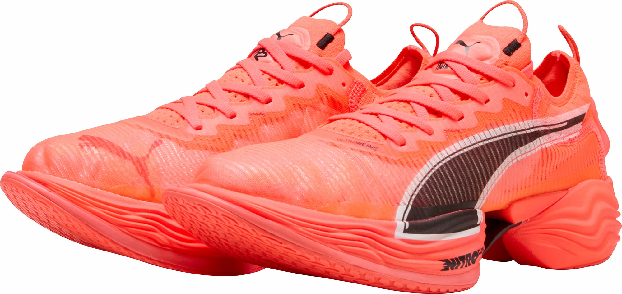 Puma Fast-R Nitro Elite 2 Womens Running Shoes - Red Performance Fit Sneakers
