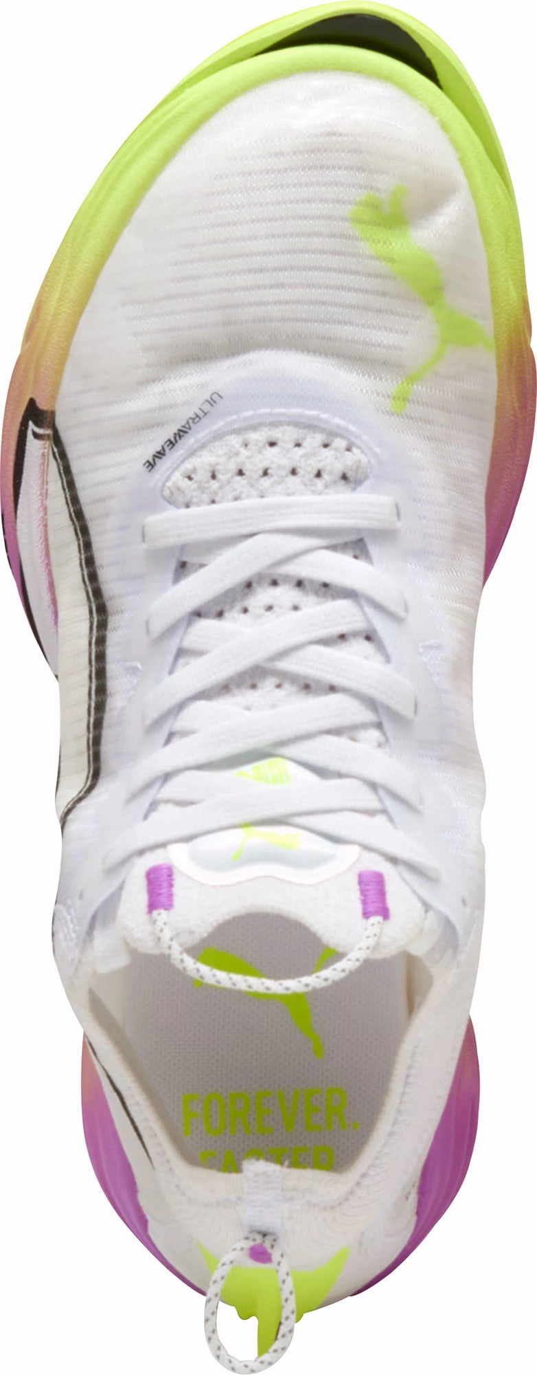Puma Fast-R Nitro Elite 2 Womens Running Shoes - White Lightweight Racing Shoes