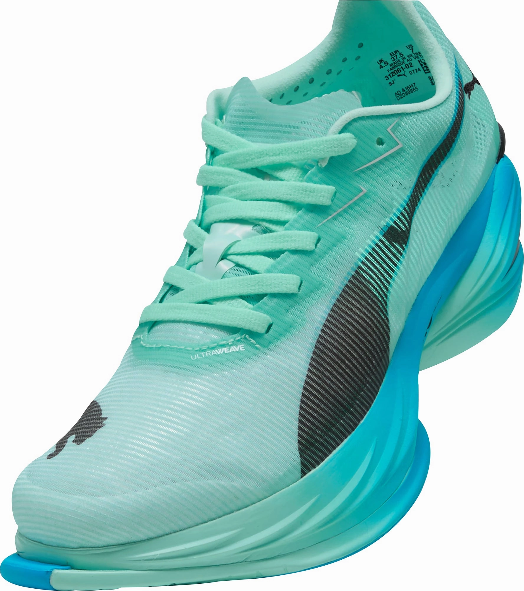 Puma Fast-R Nitro Elite 3 Mens Running Shoes - Green Lightweight Racing Shoes