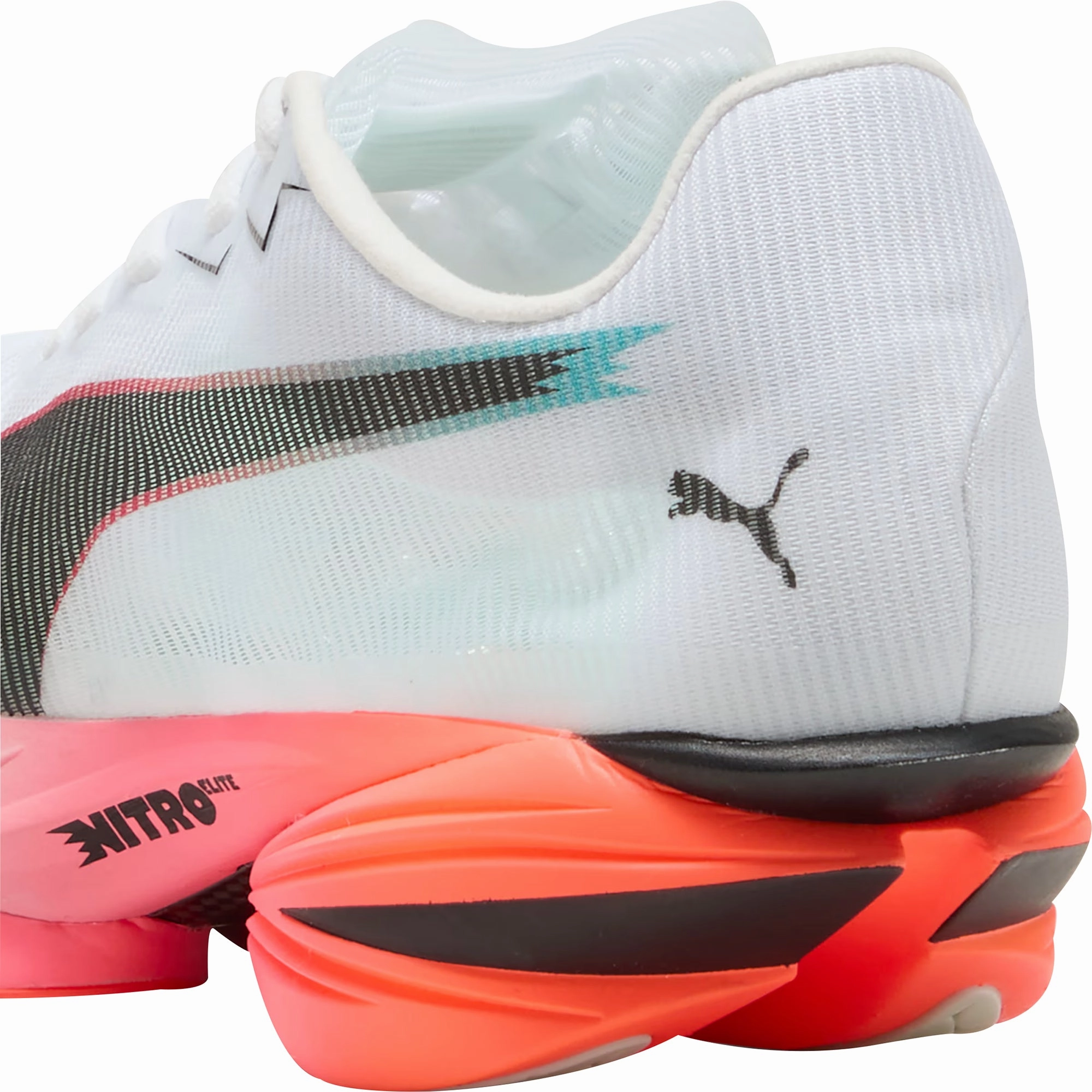 Puma Fast-R Nitro Elite 3 Womens Running Shoes - White Lightweight Racing Shoes