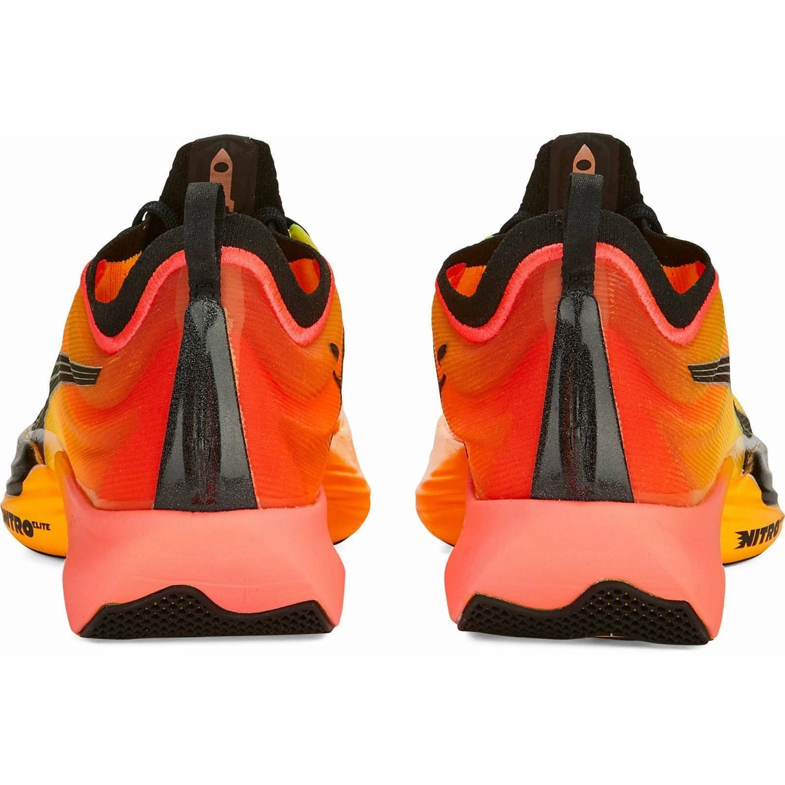 Puma Fast-R Nitro Elite Fireglow Mens Running Shoes - Yellow Lightweight Racing Shoes