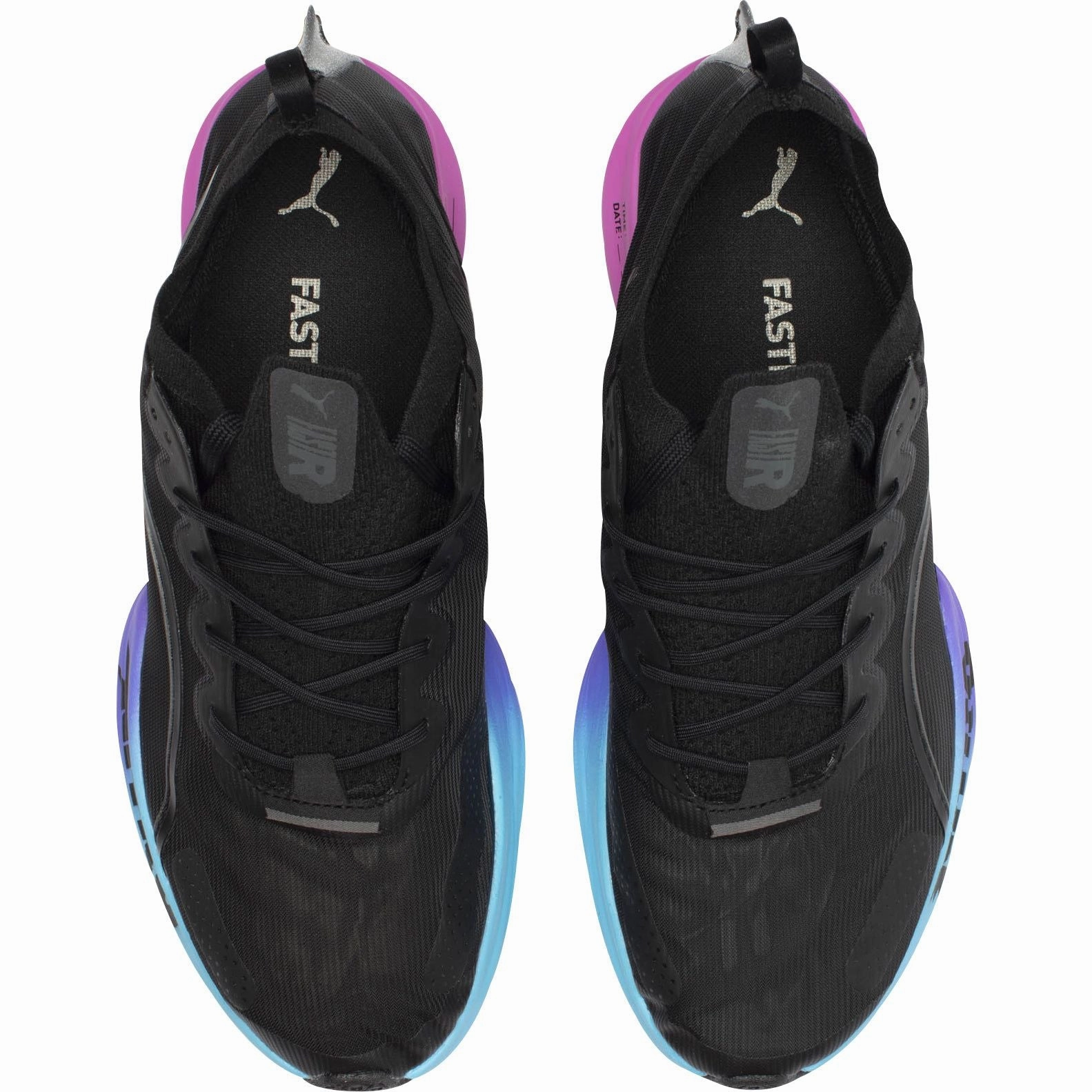 Puma Fast-R Nitro Elite Mens Running Shoes - Black Lightweight Racing Shoes