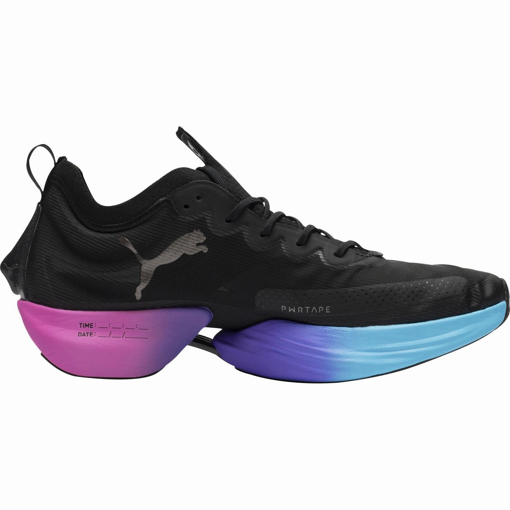 Puma Fast-R Nitro Elite Mens Running Shoes - Black Lightweight Racing Shoes