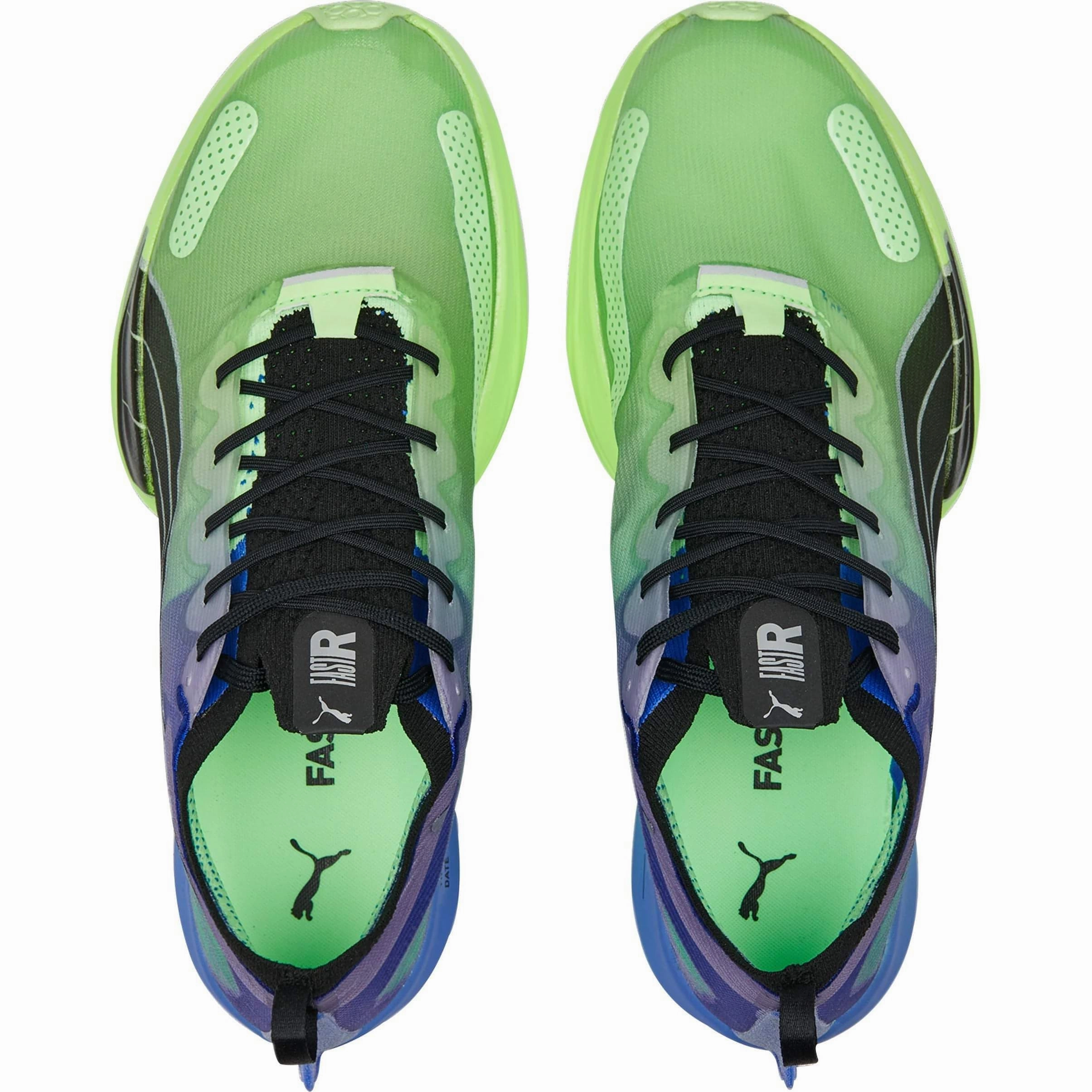 Puma Fast-R Nitro Elite Mens Running Shoes - Blue Lightweight Racing Shoes