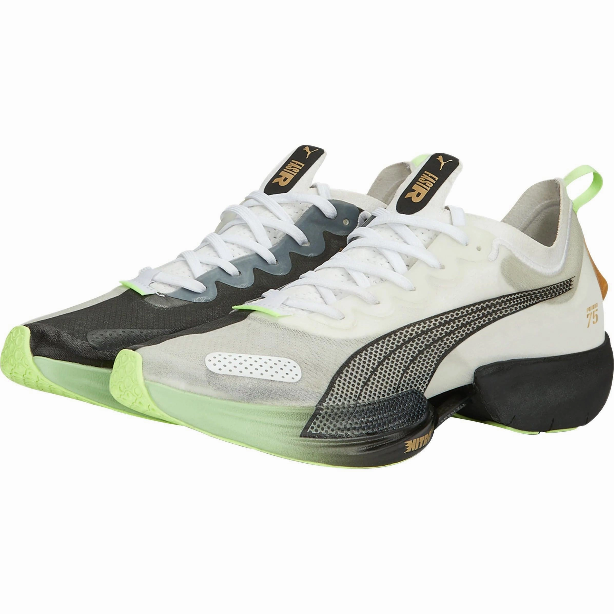 Puma Fast-R Nitro Elite Mens Running Shoes - White Lightweight Racing Shoes