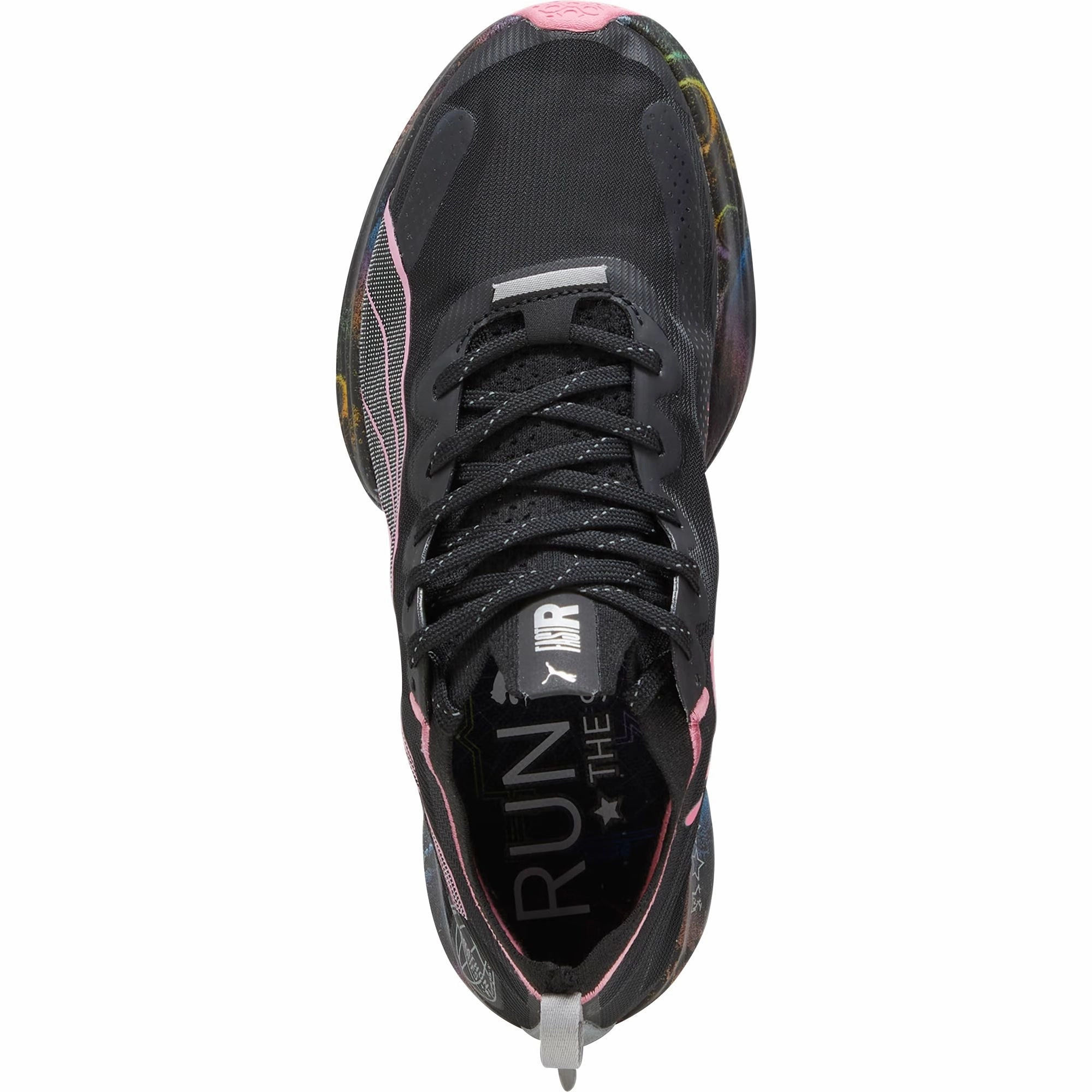 Puma Fast-R Nitro Elite Womens Running Shoes - Black Lightweight Racing Shoes