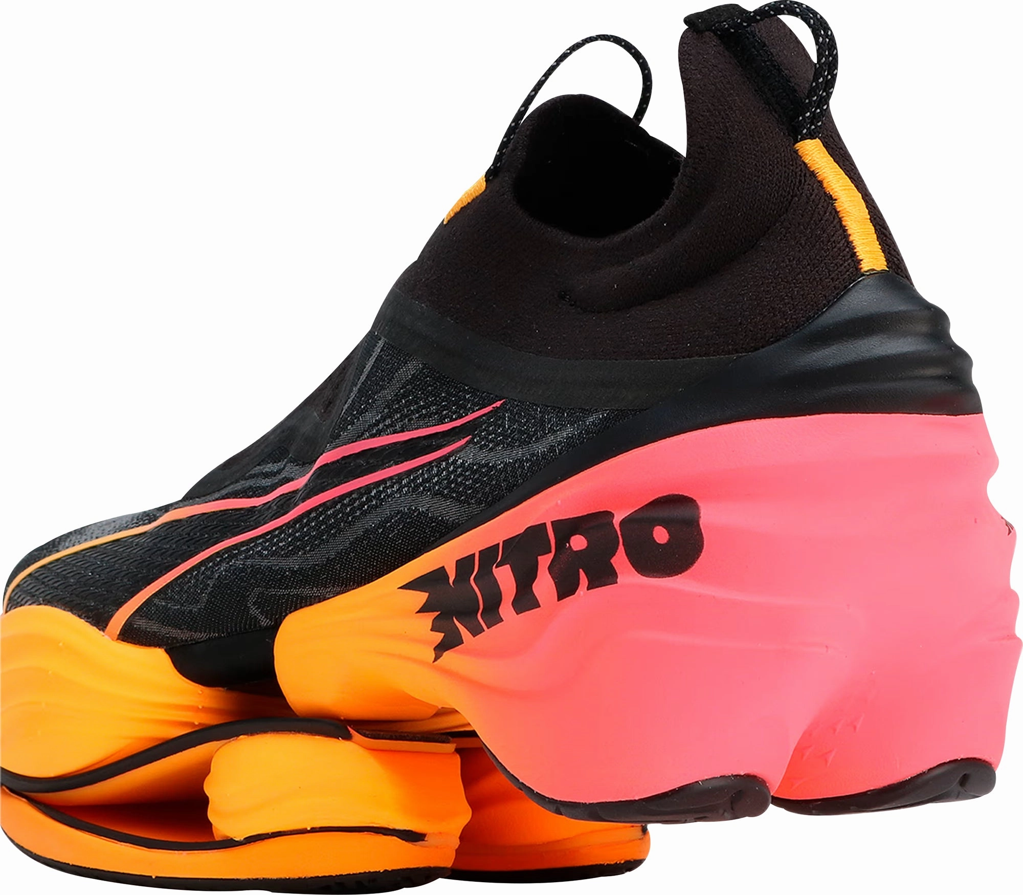 Puma Fast-RB Nitro Elite Mens Running Shoes - Black Lightweight Racing Shoes