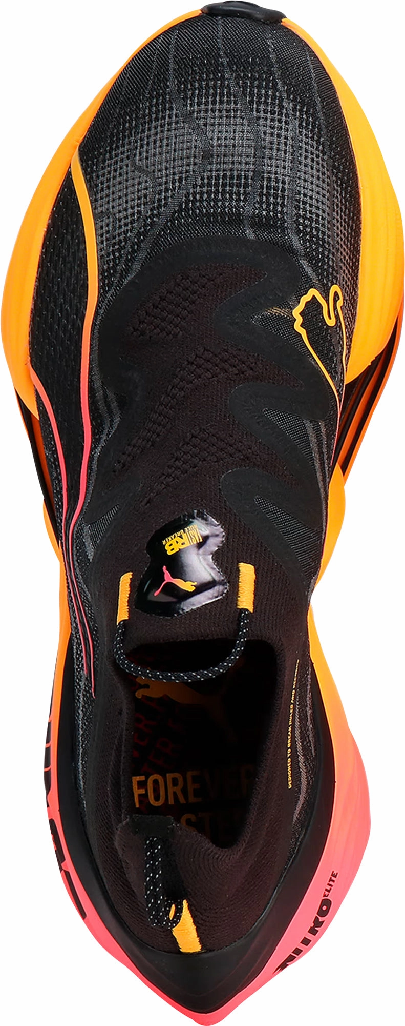 Puma Fast-RB Nitro Elite Mens Running Shoes - Black Lightweight Racing Shoes