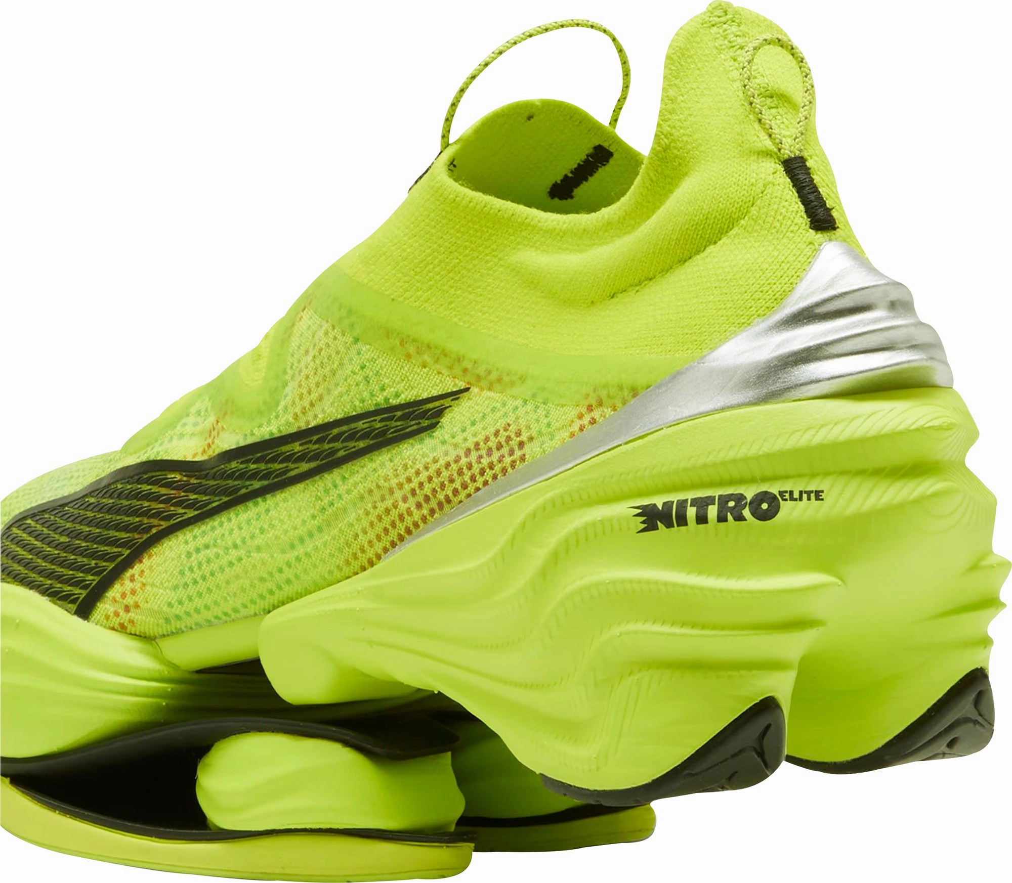 Puma Fast-RB Nitro Elite Mens Running Shoes - Green Lightweight Racing Shoes