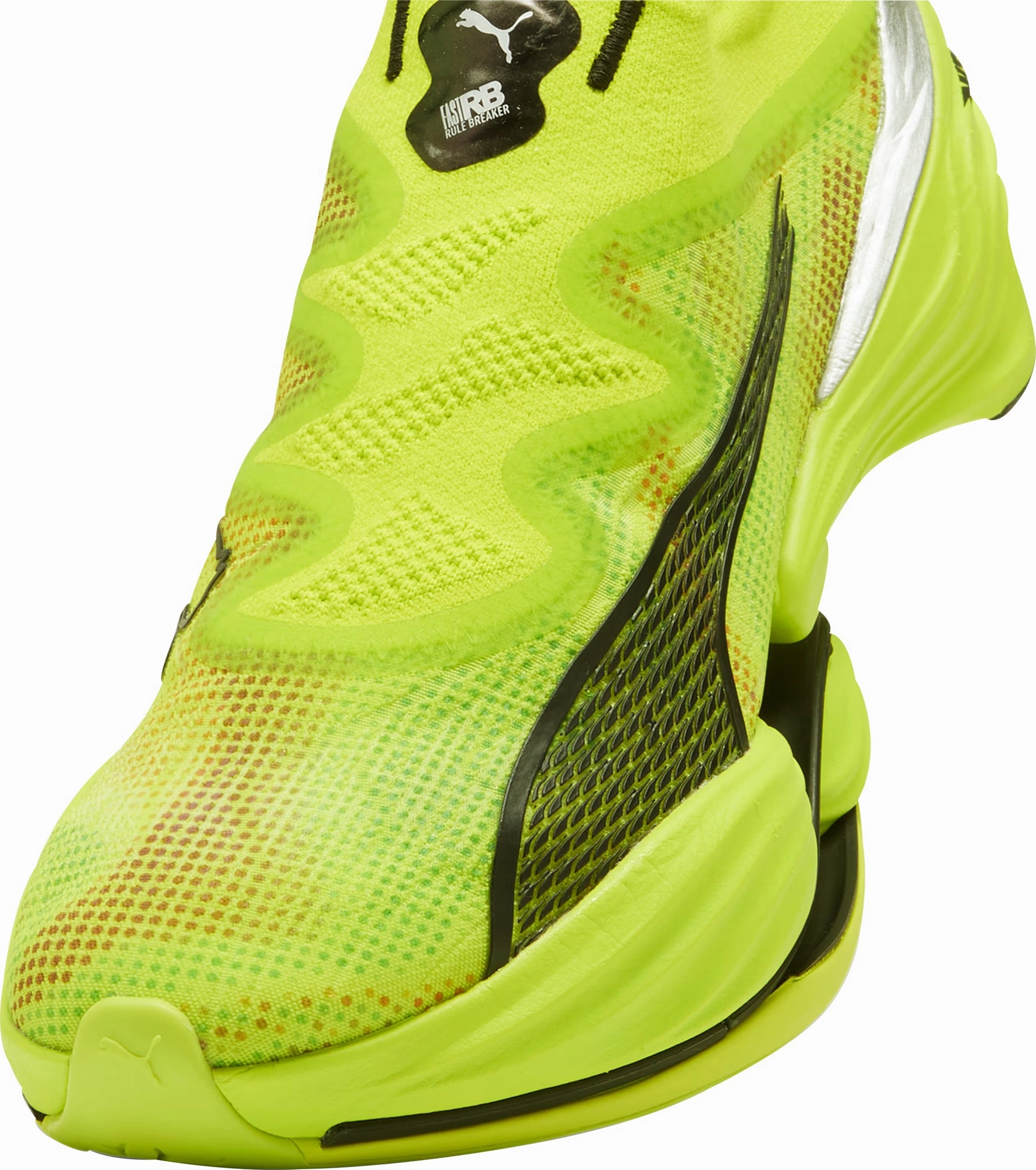 Puma Fast-RB Nitro Elite Mens Running Shoes - Green Lightweight Racing Shoes