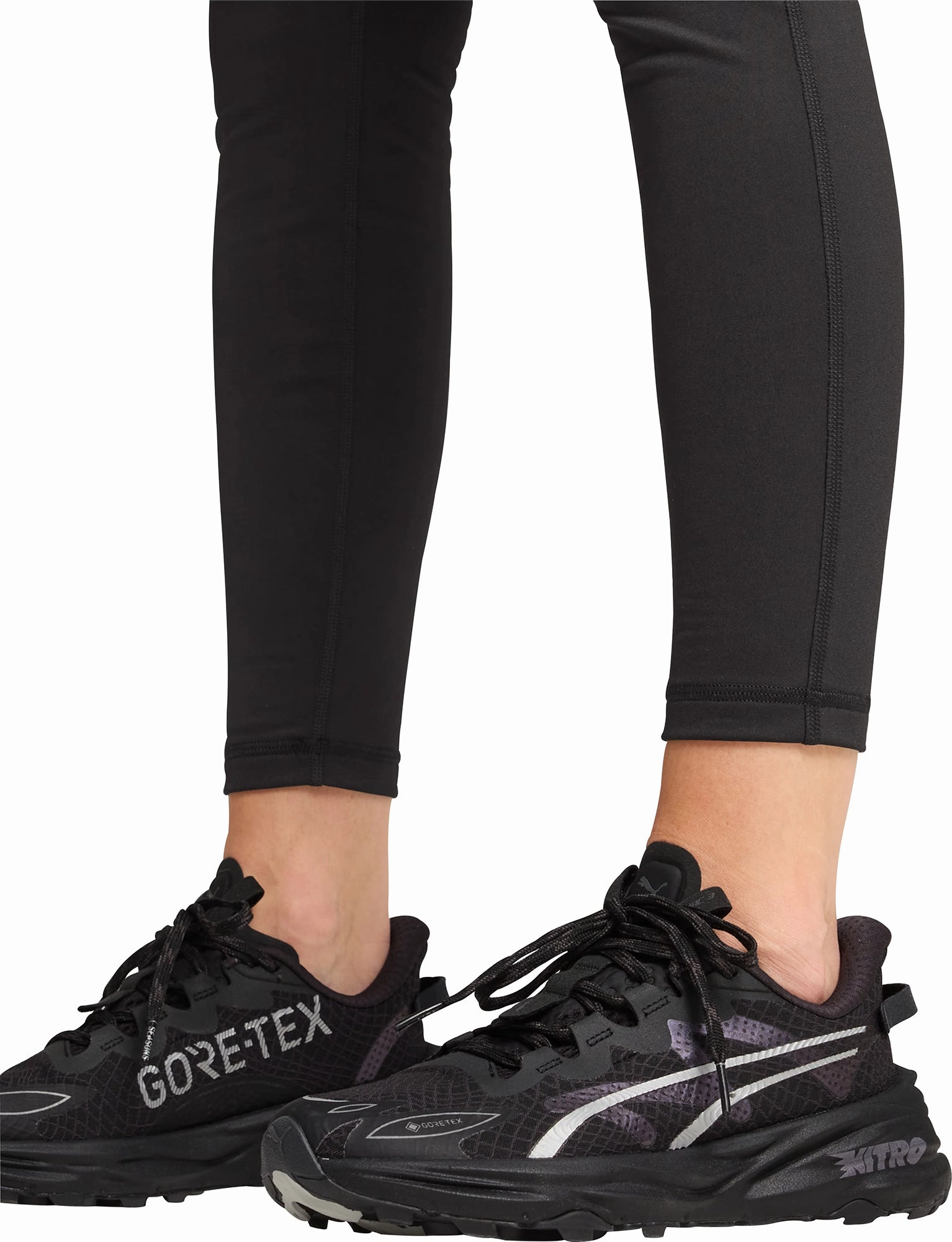Puma Fast-Trac Nitro 3 GORE-TEX Womens Trail Running Shoes - Black Bold Sneakers