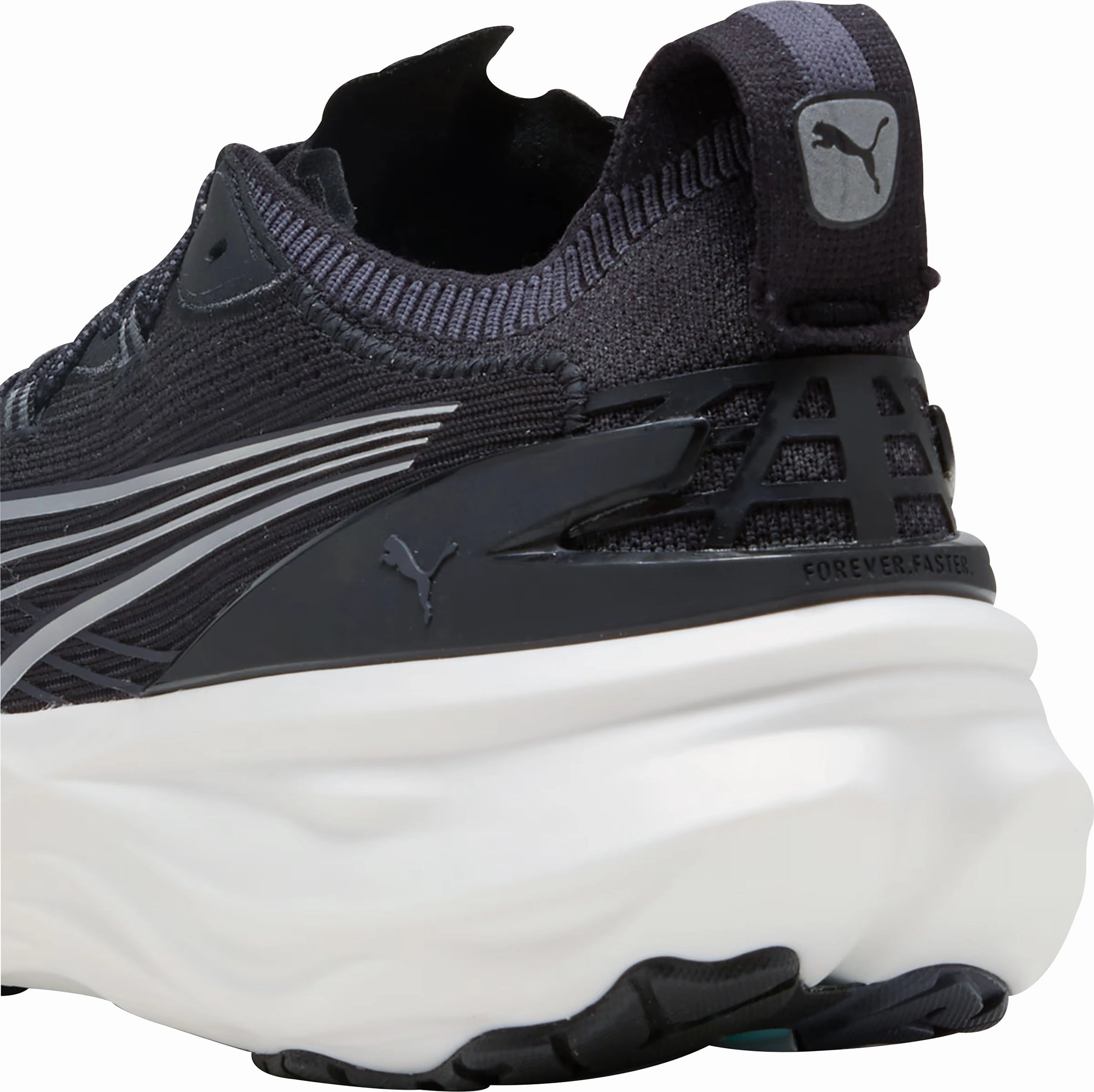 Puma ForeverRun Nitro 2 Mens Running Shoes - Black Stable Training Sneakers
