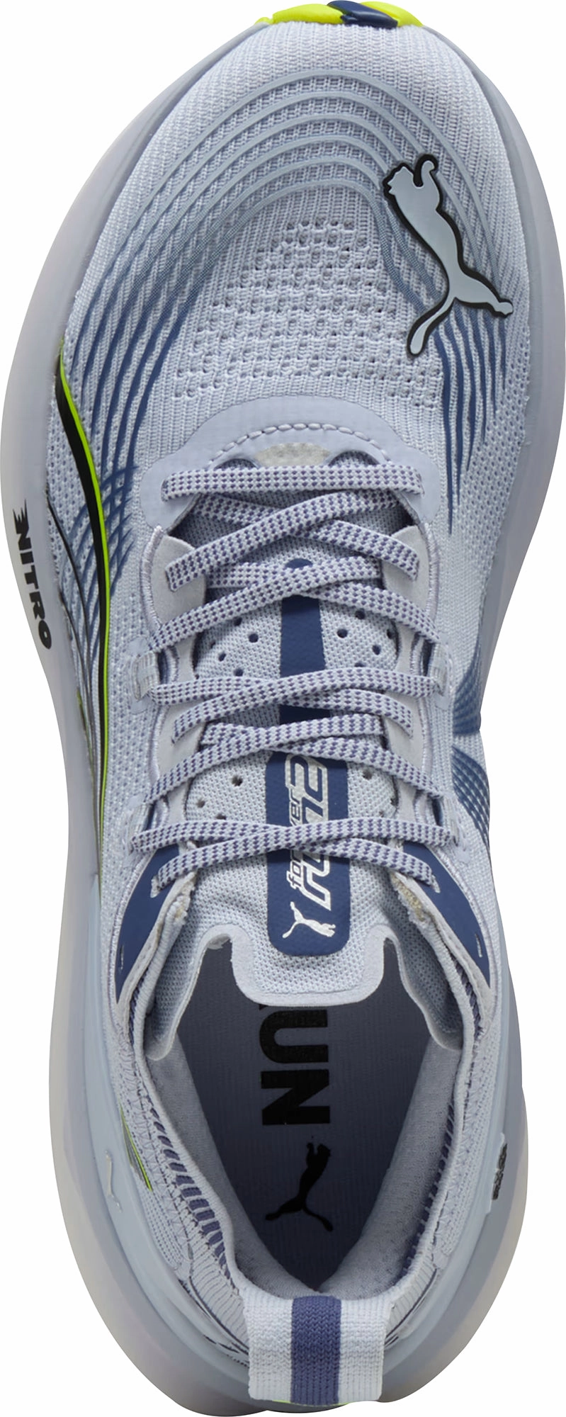 Puma ForeverRun Nitro 2 Mens Running Shoes - Blue Stable Training Sneakers