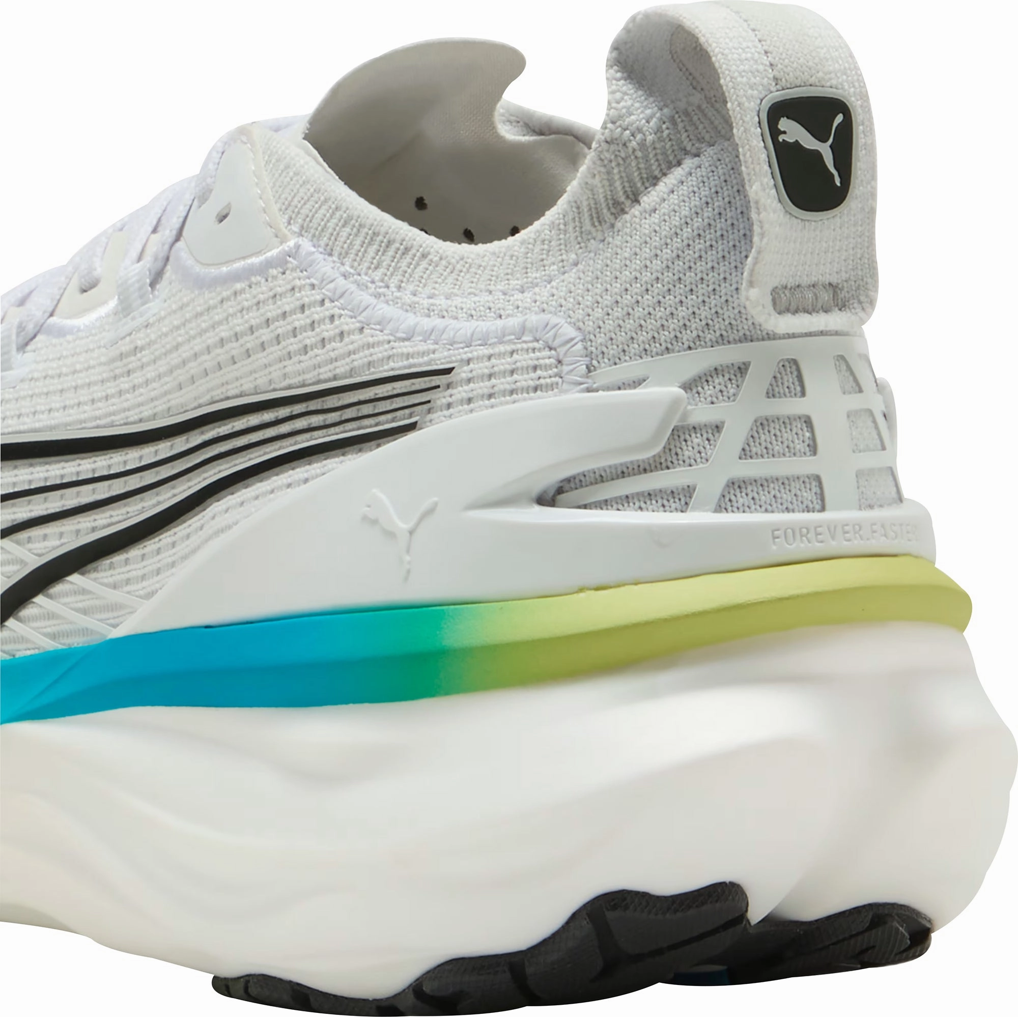 Puma ForeverRun Nitro 2 Mens Running Shoes - White Stable Training Sneakers